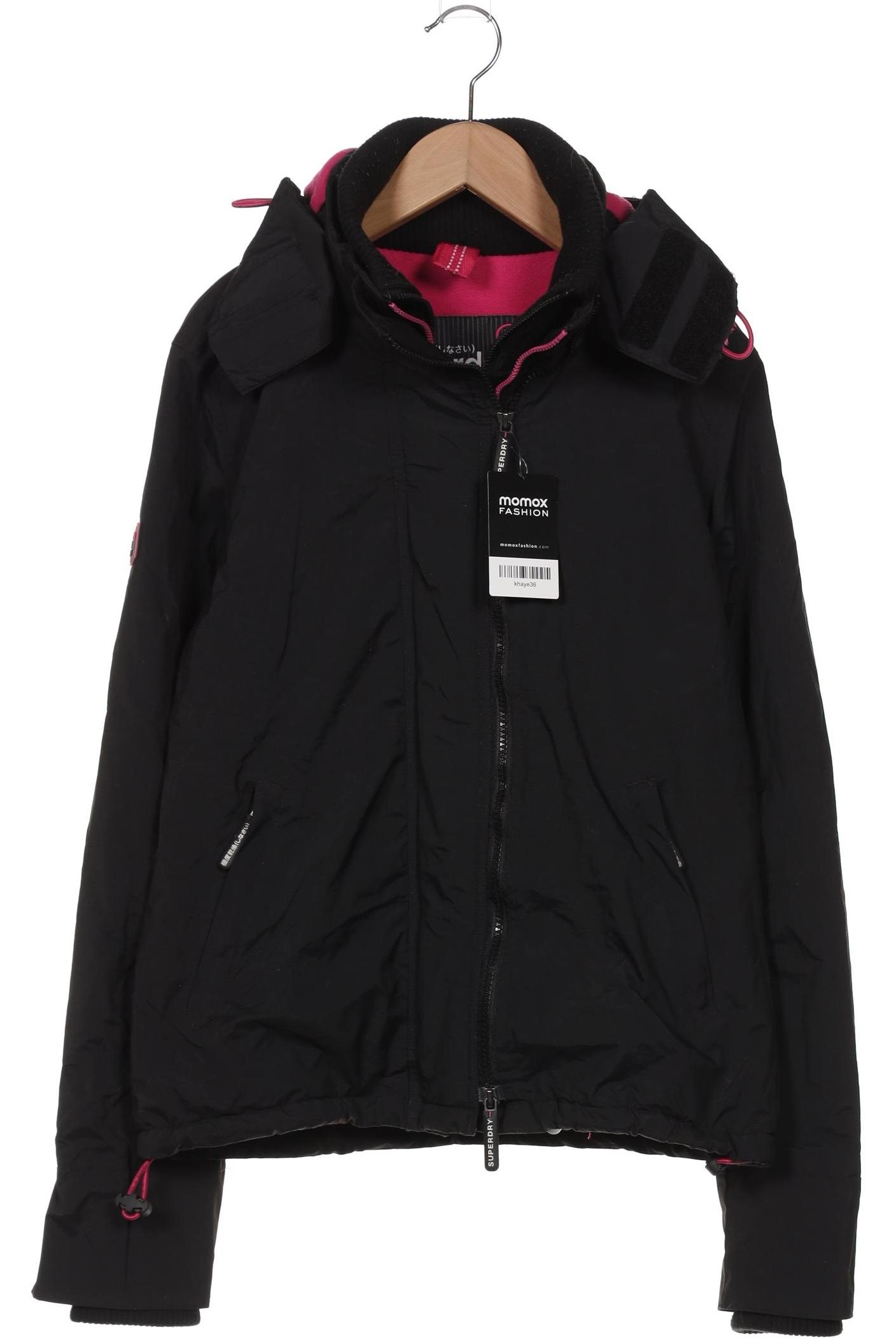 

Superdry Damen Jacke, schwarz, Gr. 38