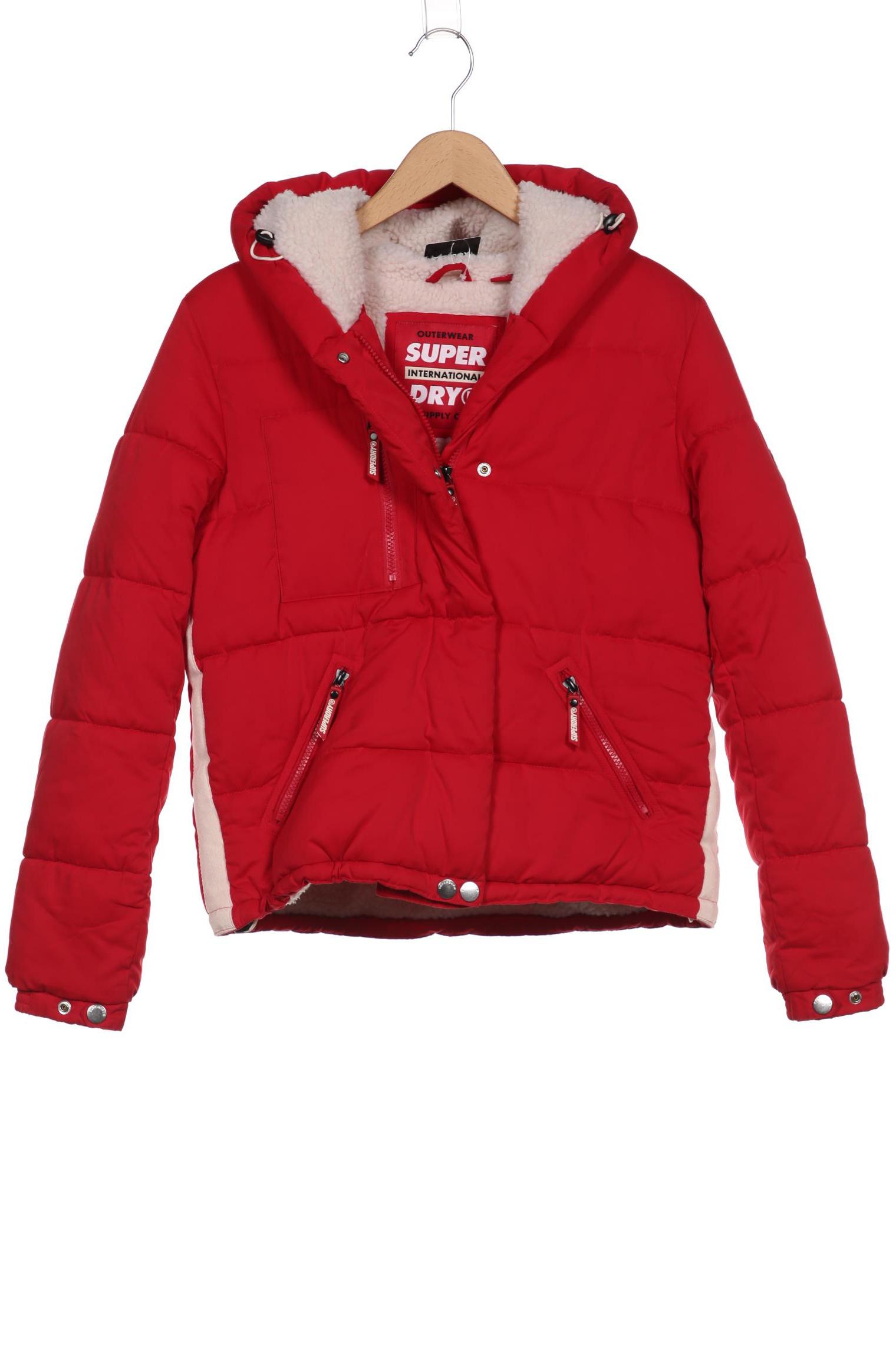 

Superdry Damen Jacke, rot, Gr. 38