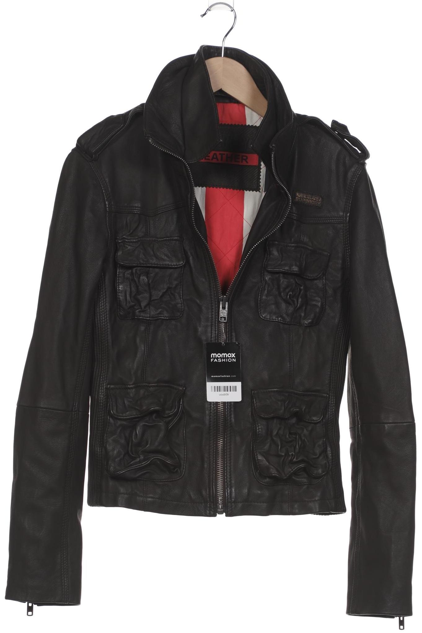 

Superdry Damen Jacke, schwarz, Gr. 36