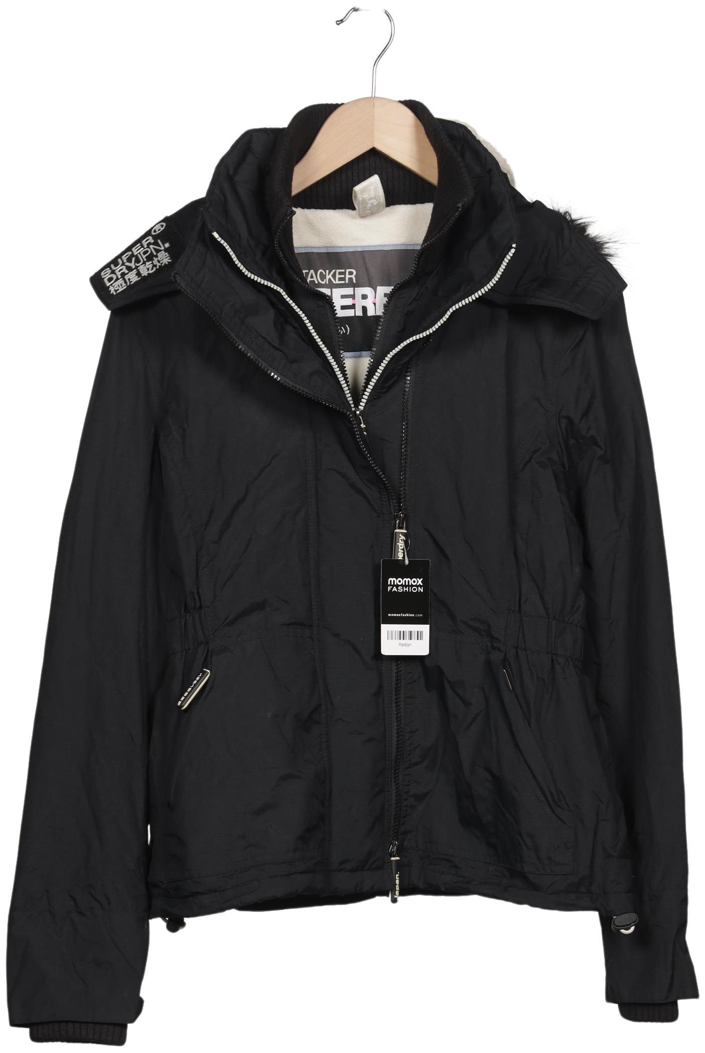 

Superdry Damen Jacke, schwarz, Gr. 42