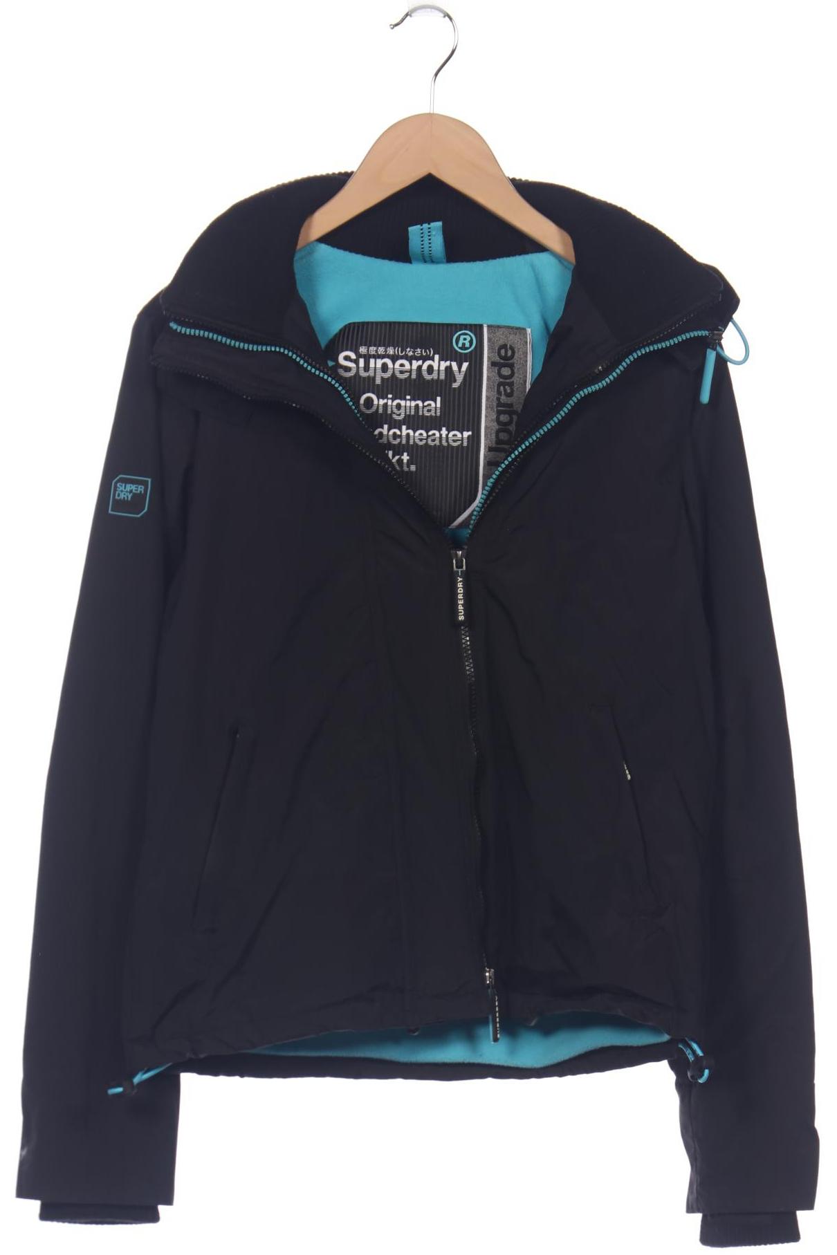 

Superdry Damen Jacke, schwarz, Gr. 38