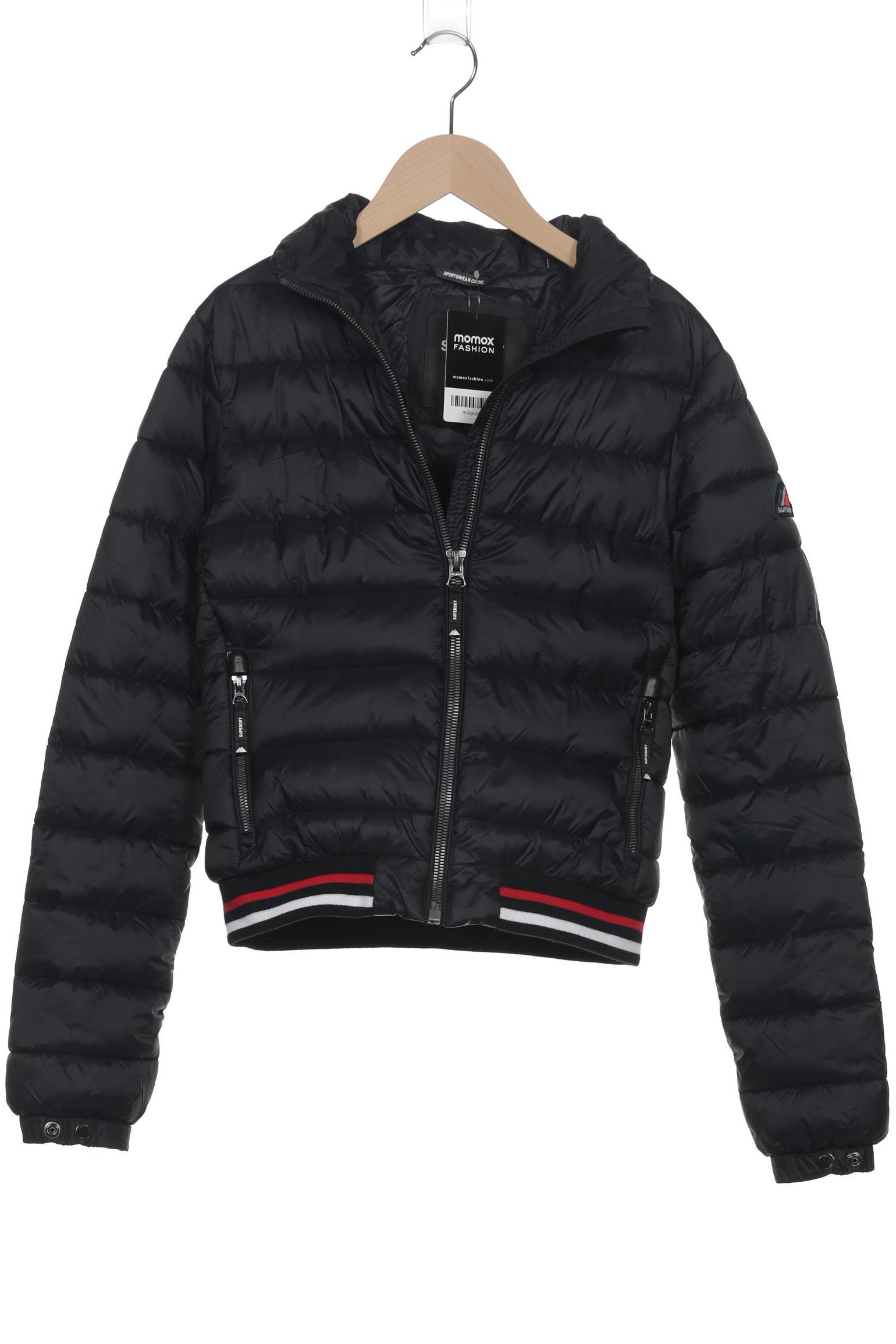 

Superdry Damen Jacke, schwarz, Gr. 36