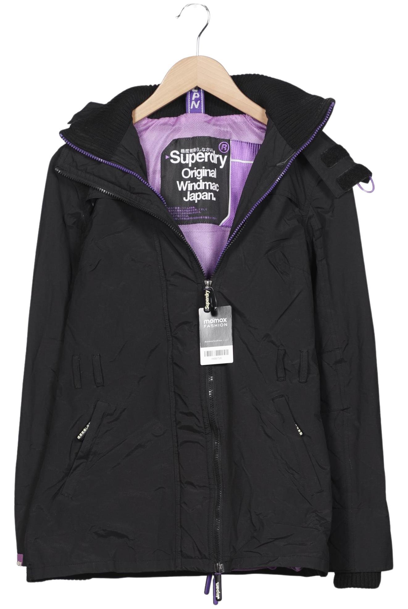 

Superdry Damen Jacke, schwarz, Gr. 36