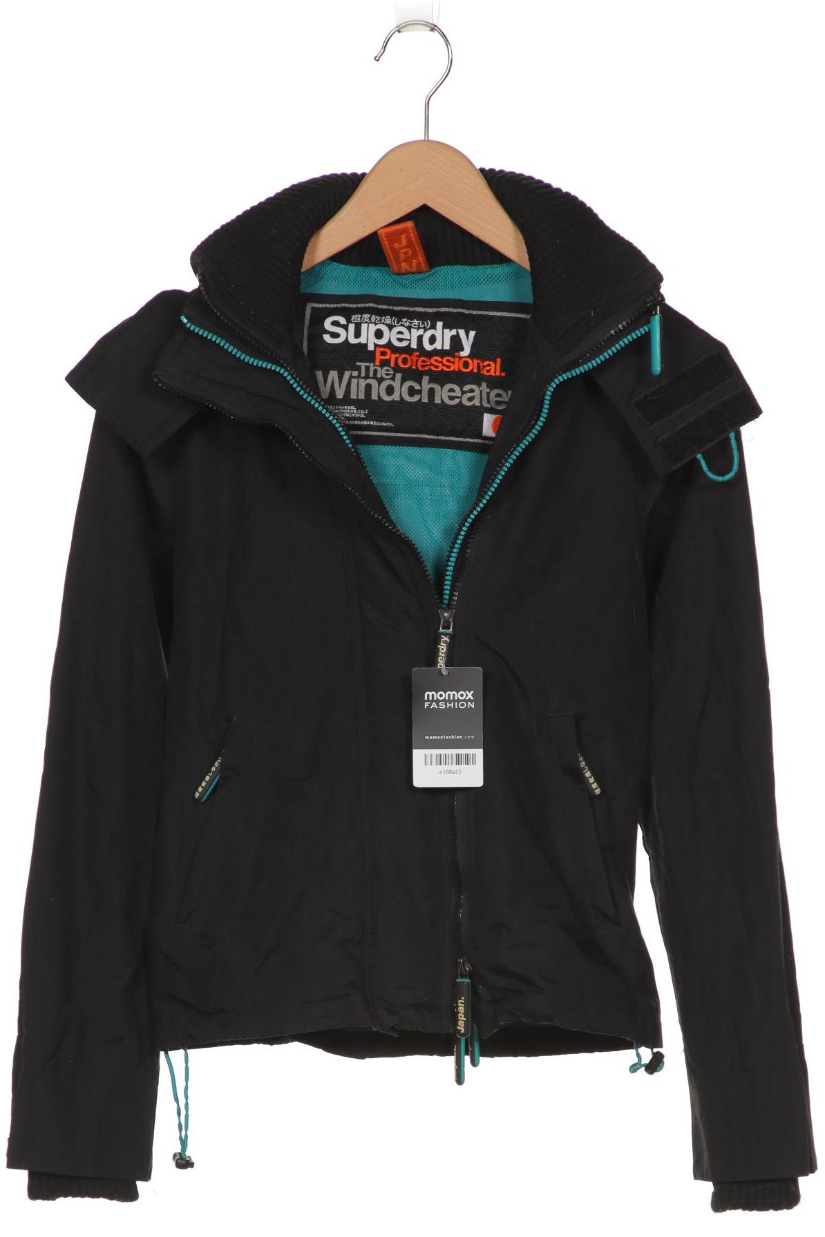 

Superdry Damen Jacke, schwarz, Gr. 36