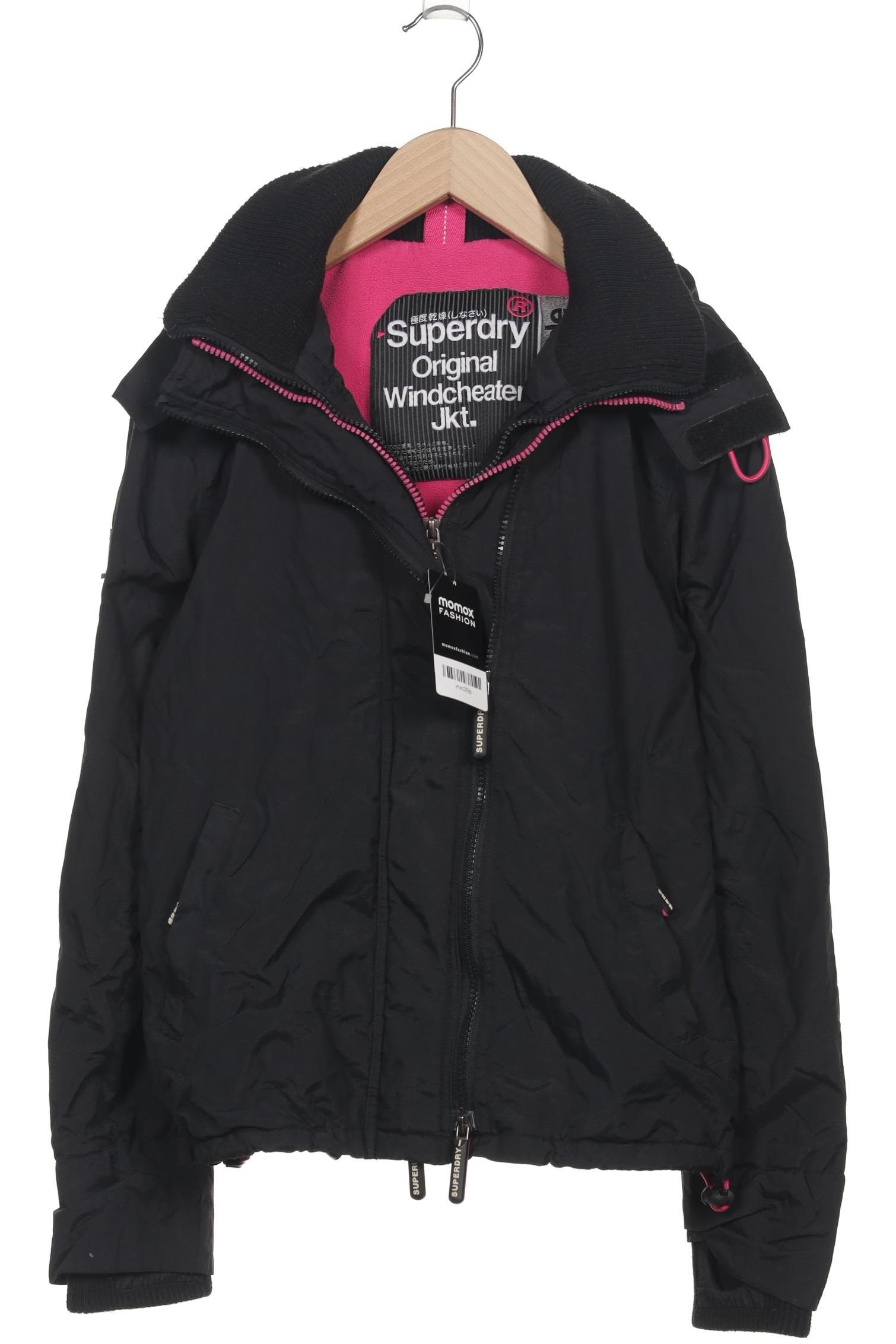 

Superdry Damen Jacke, schwarz, Gr. 38