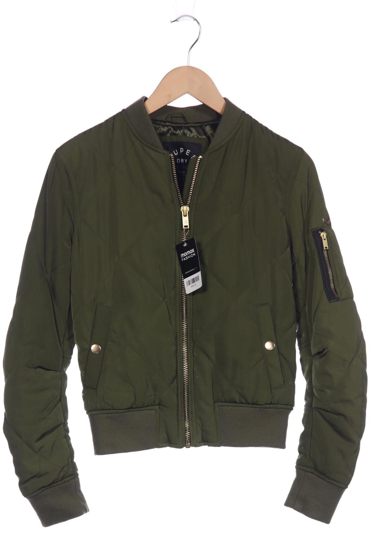 

Superdry Damen Jacke, grün, Gr. 36