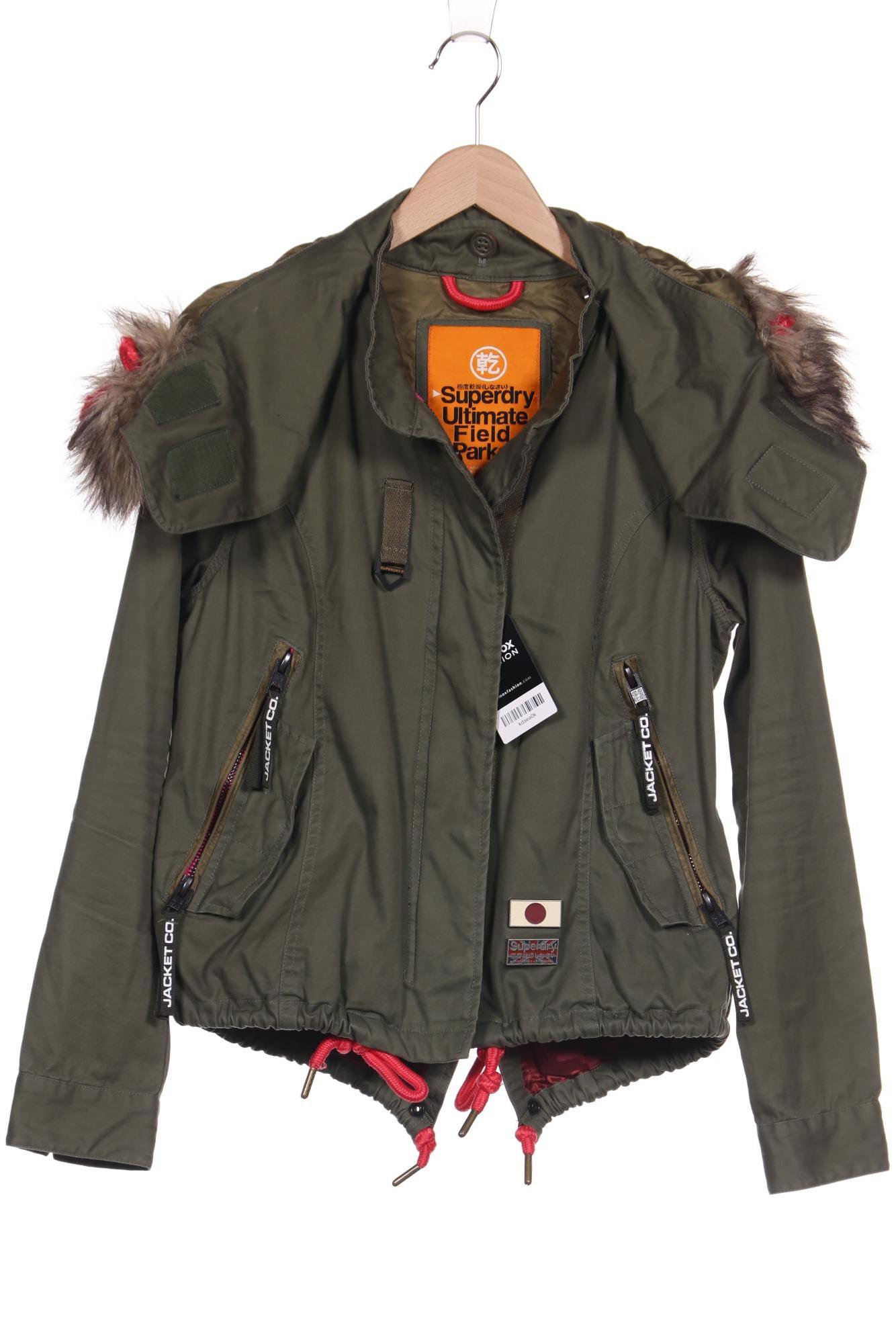 

Superdry Damen Jacke, grün, Gr. 38