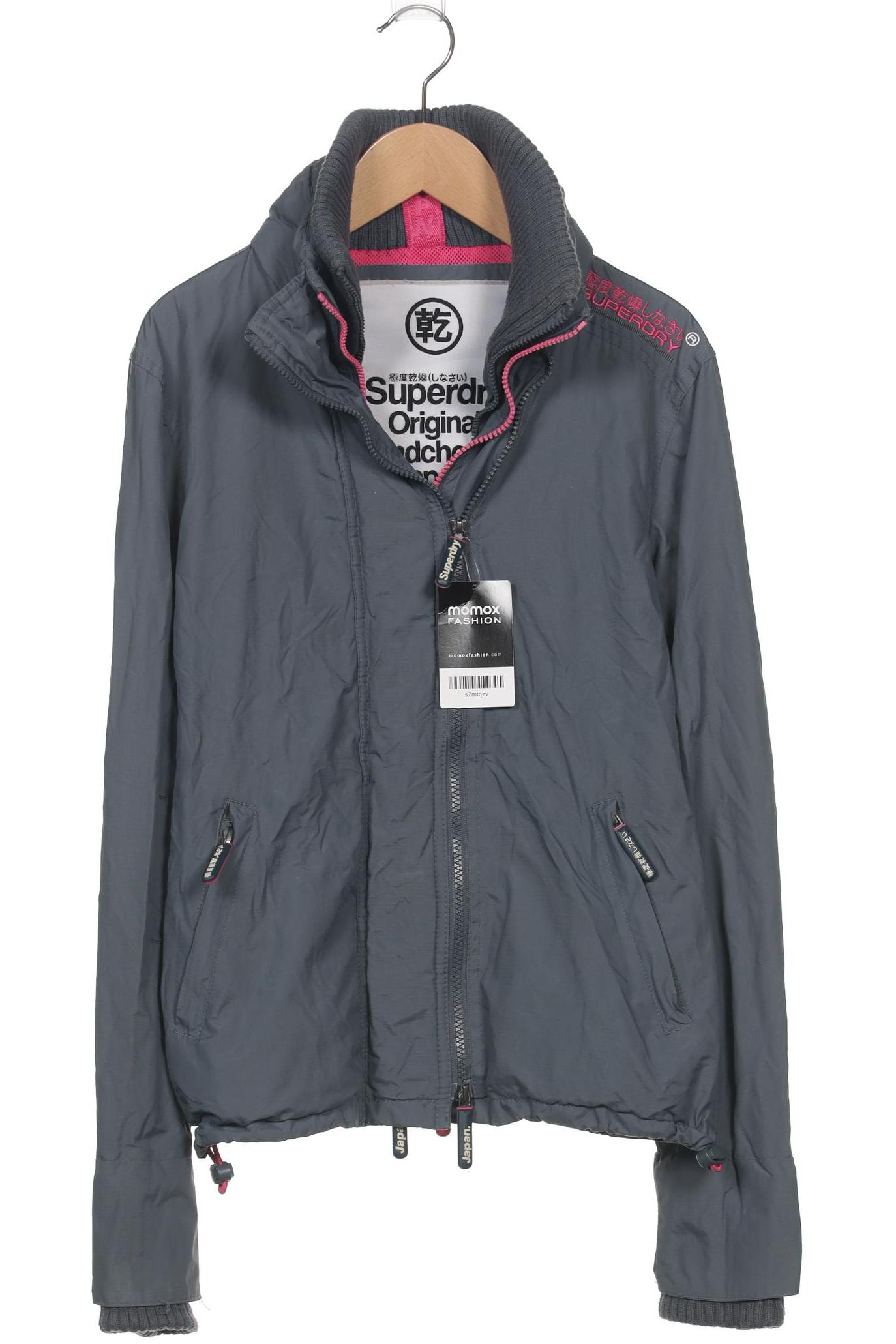 

Superdry Damen Jacke, grau, Gr. 36
