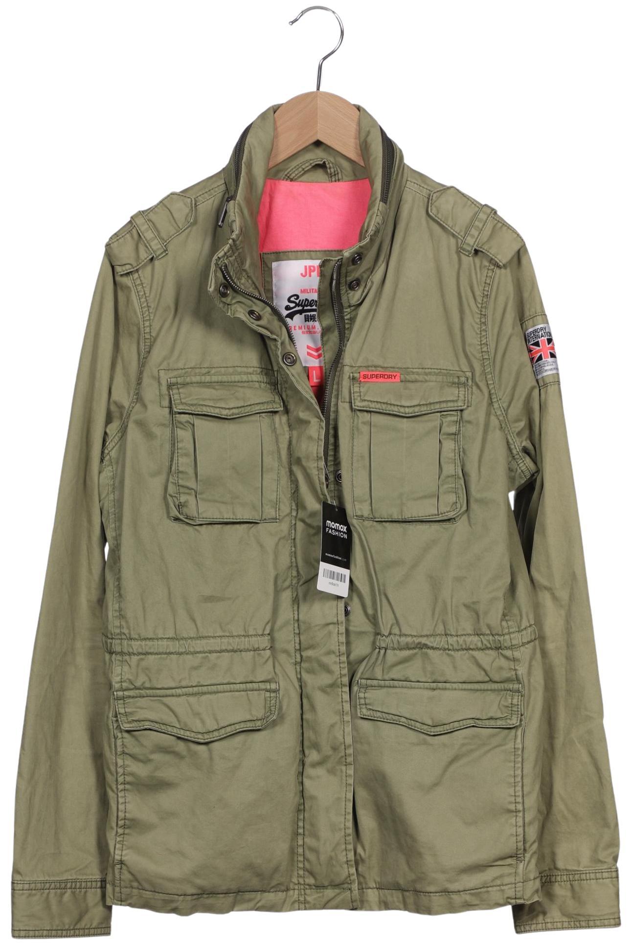 

Superdry Damen Jacke, grün, Gr. 42