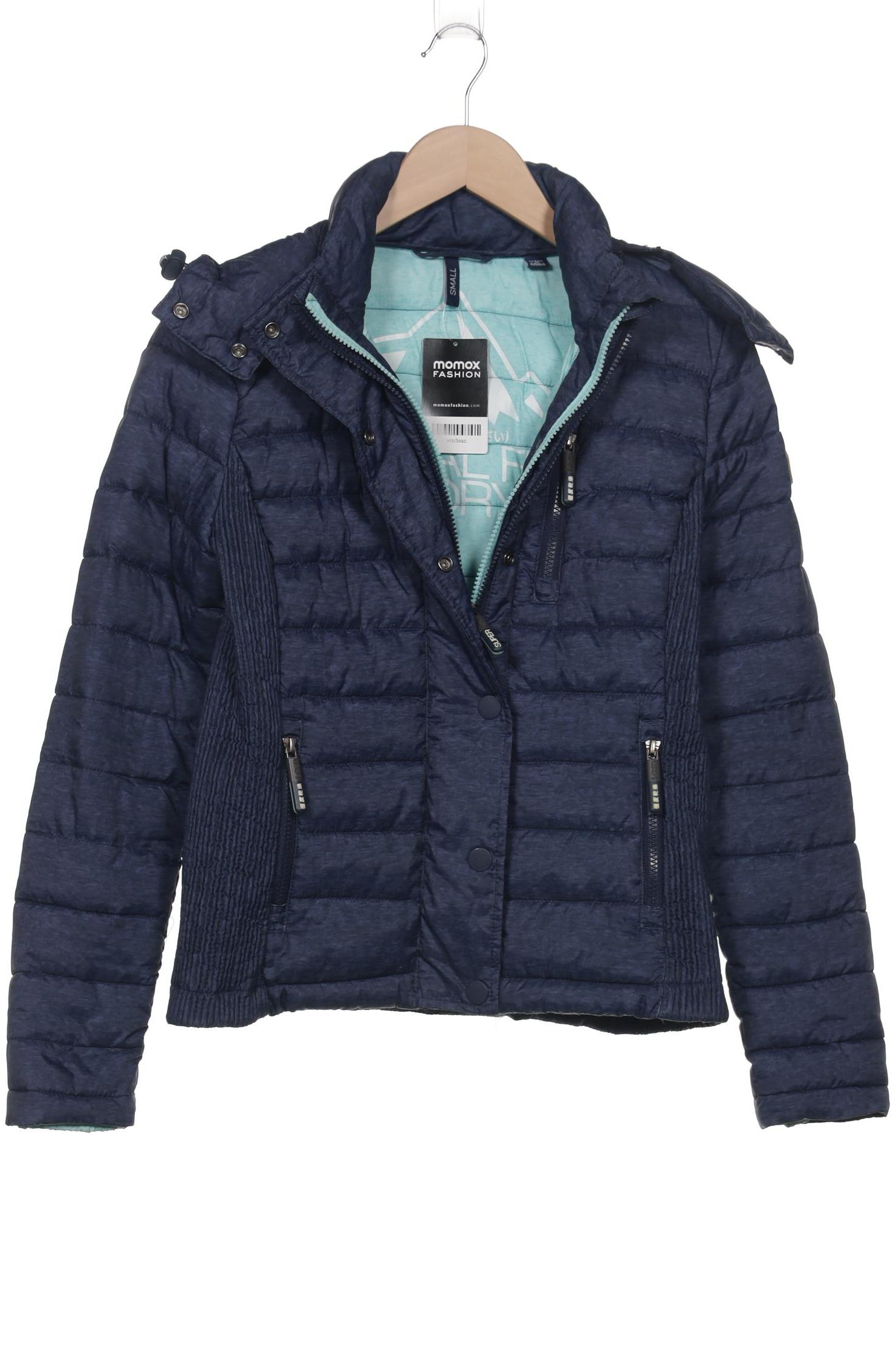 

Superdry Damen Jacke, blau, Gr. 38