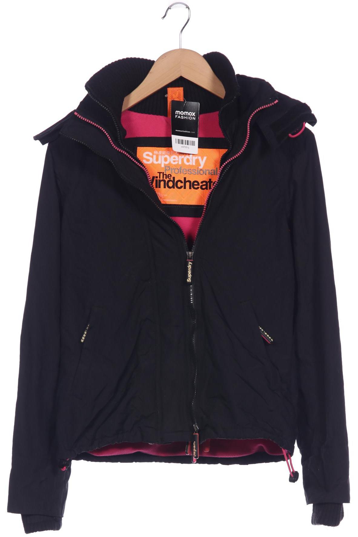 

Superdry Damen Jacke, schwarz, Gr. 36