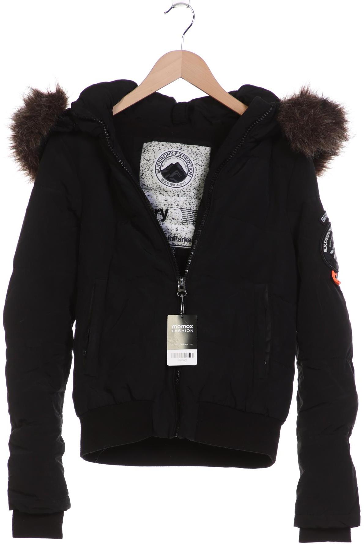 

Superdry Damen Jacke, schwarz, Gr. 38