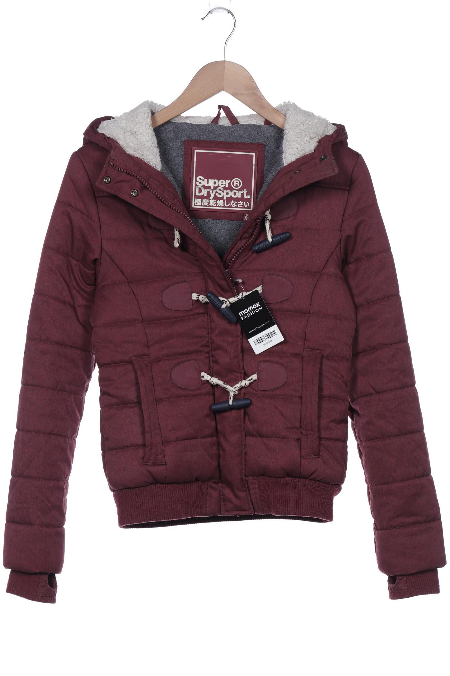 

Superdry Damen Jacke, bordeaux, Gr. 32