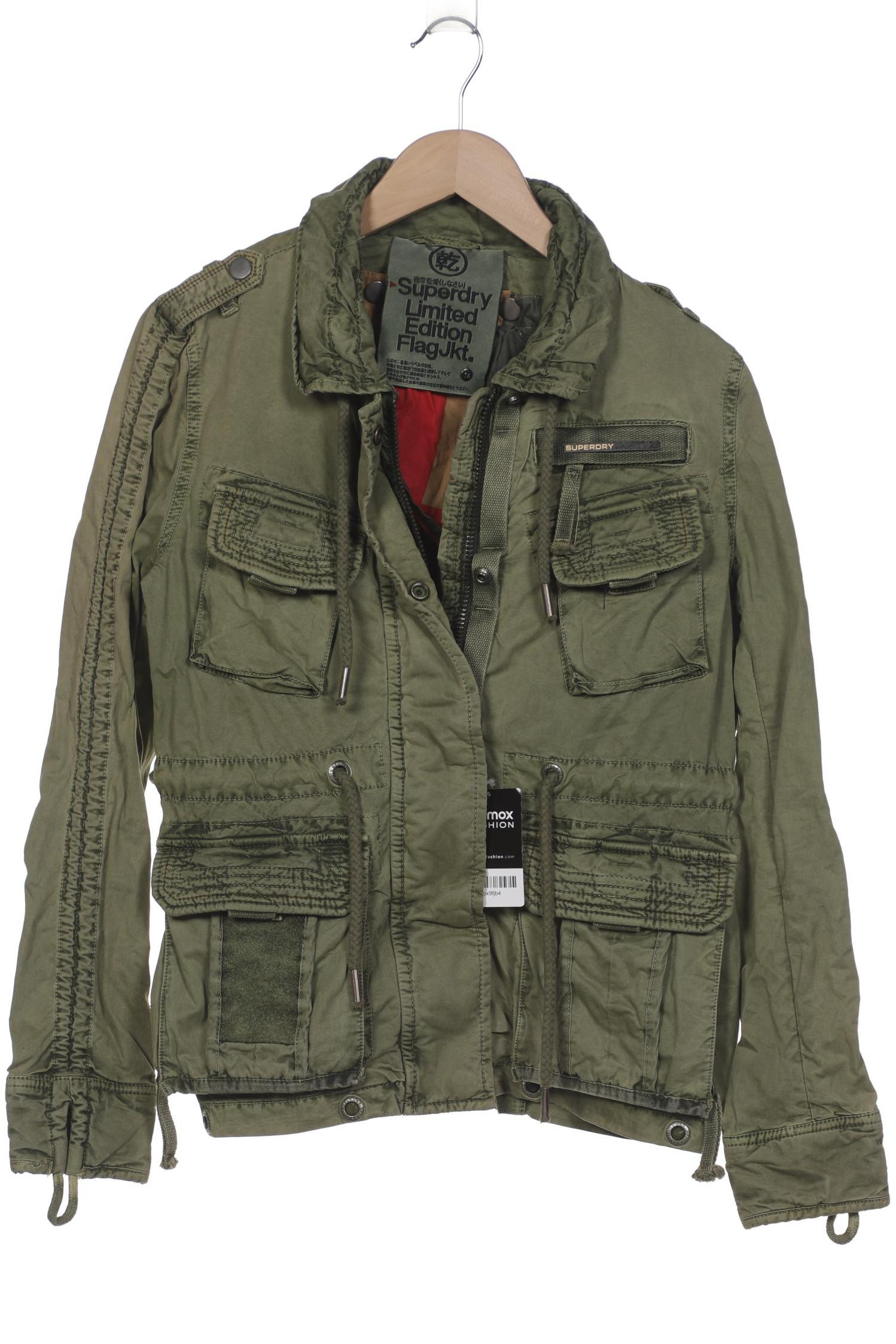

Superdry Damen Jacke, grün, Gr. 38