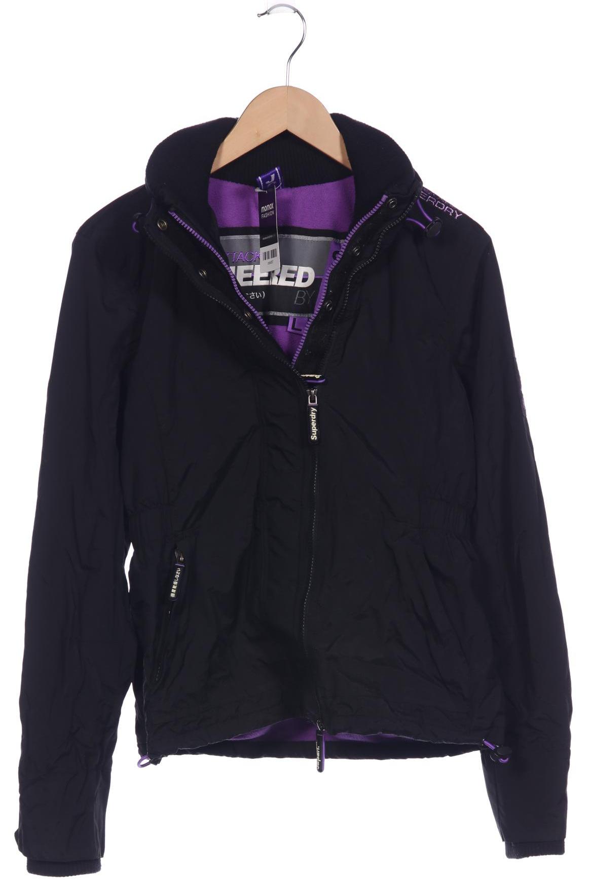 

Superdry Damen Jacke, schwarz, Gr. 42