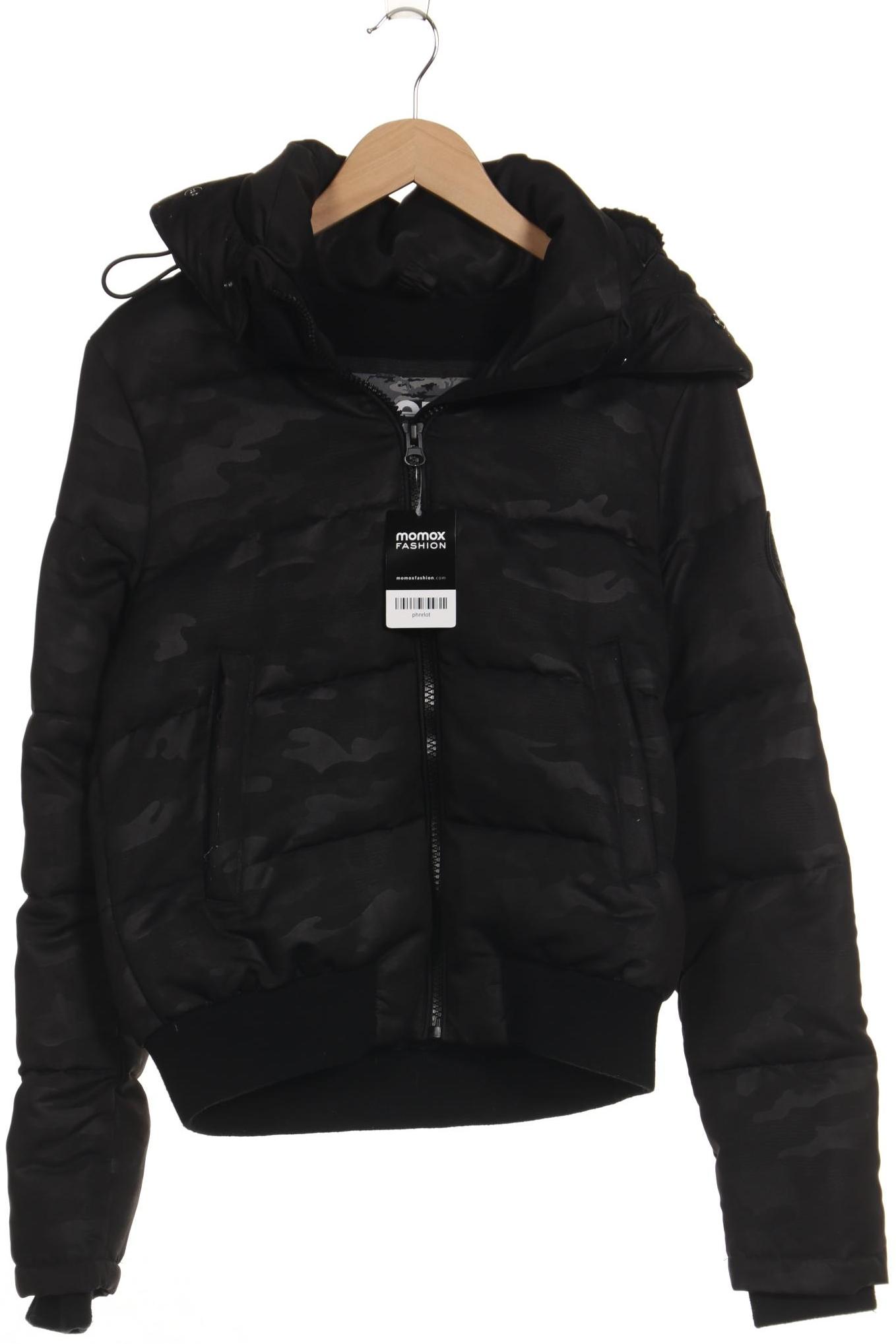 

Superdry Damen Jacke, schwarz, Gr. 38