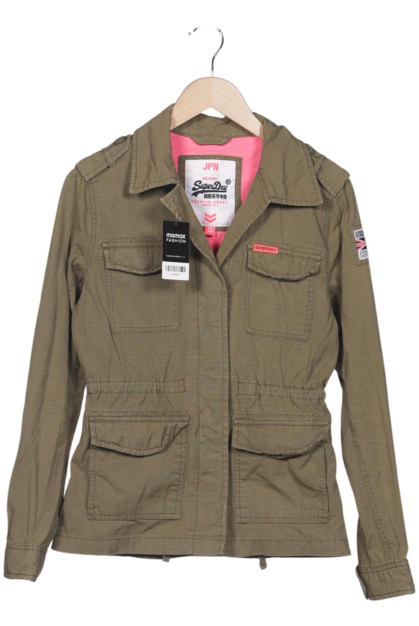 

Superdry Damen Jacke, grün, Gr. 36