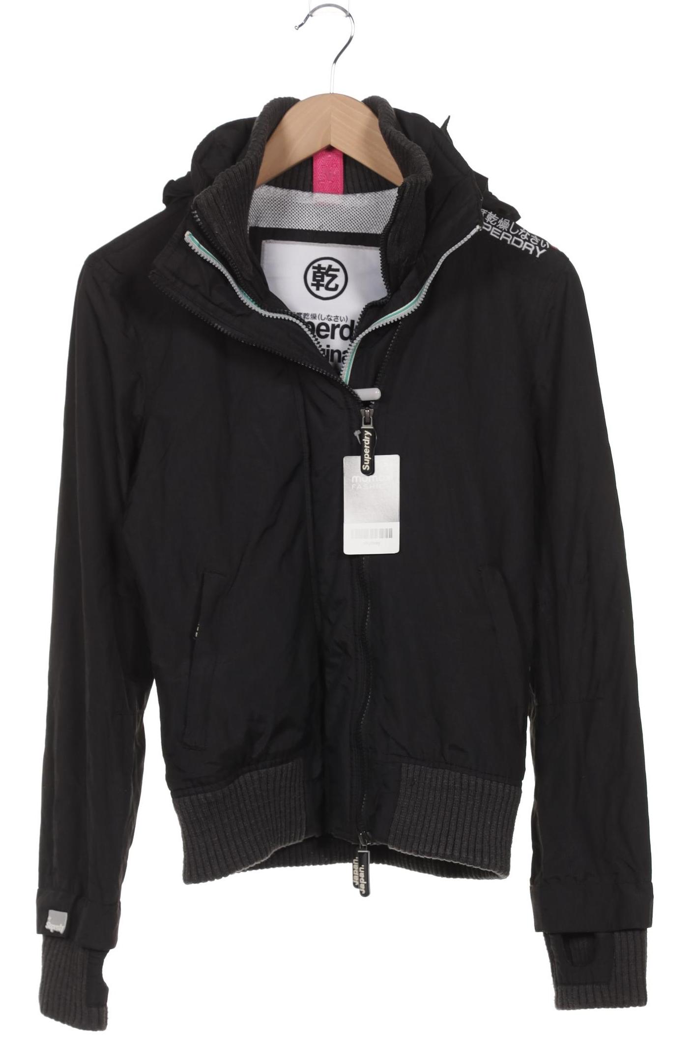 

Superdry Damen Jacke, schwarz, Gr. 36