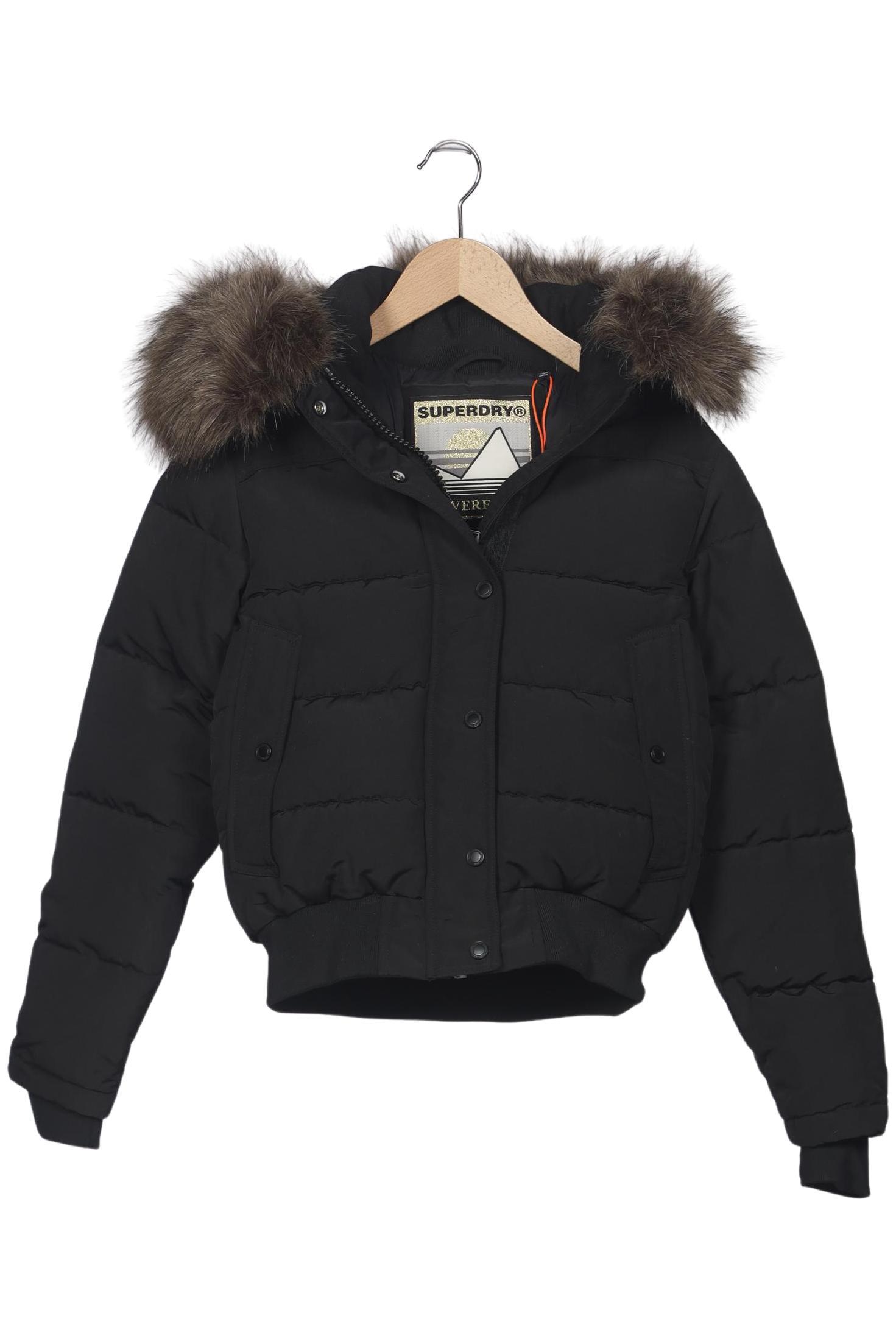 

Superdry Damen Jacke, schwarz, Gr. 34