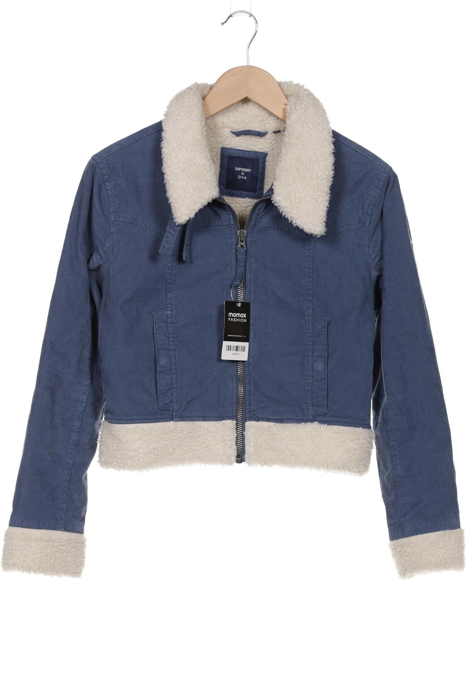 

Superdry Damen Jacke, blau, Gr. 38