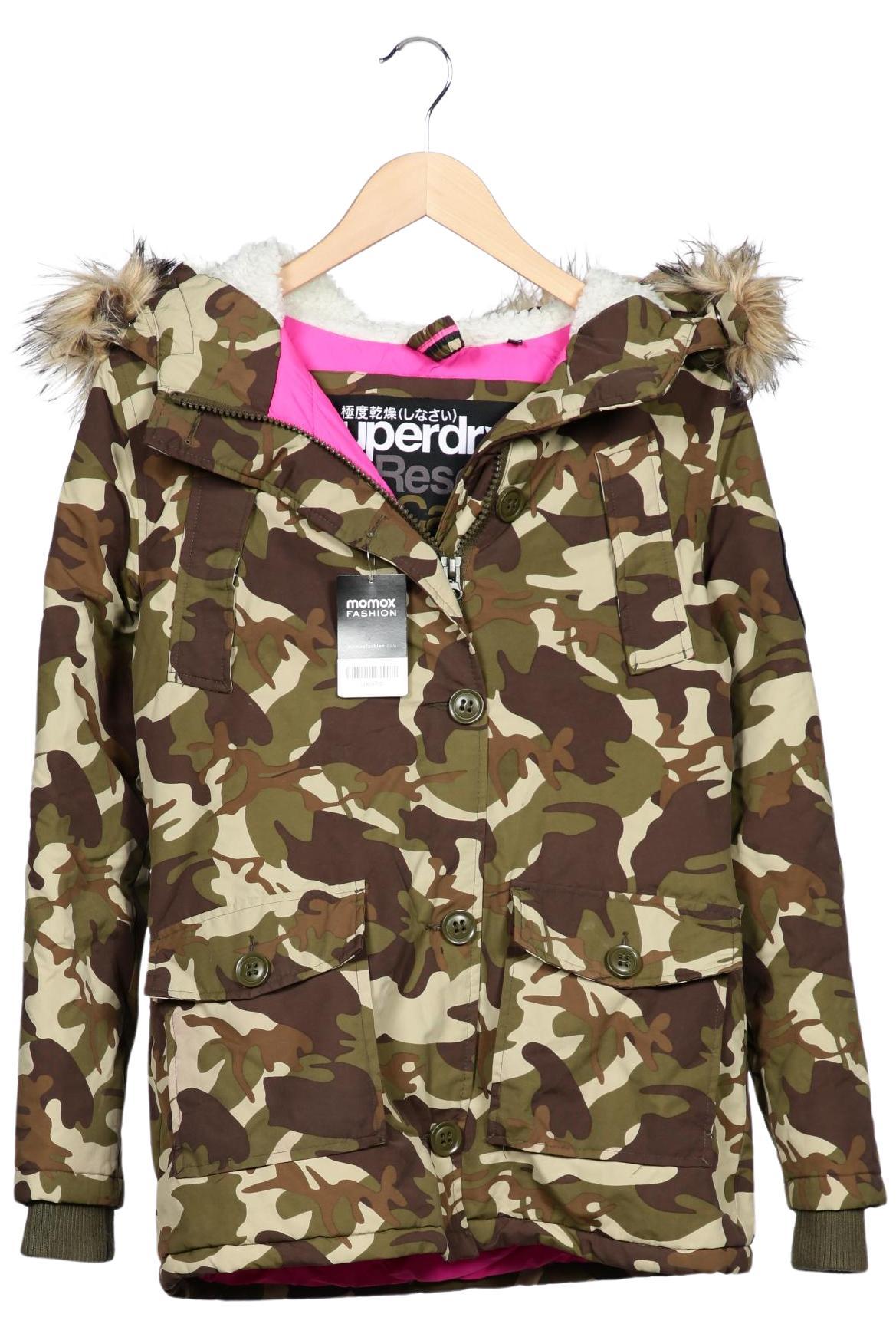 

Superdry Damen Jacke, grün, Gr. 36