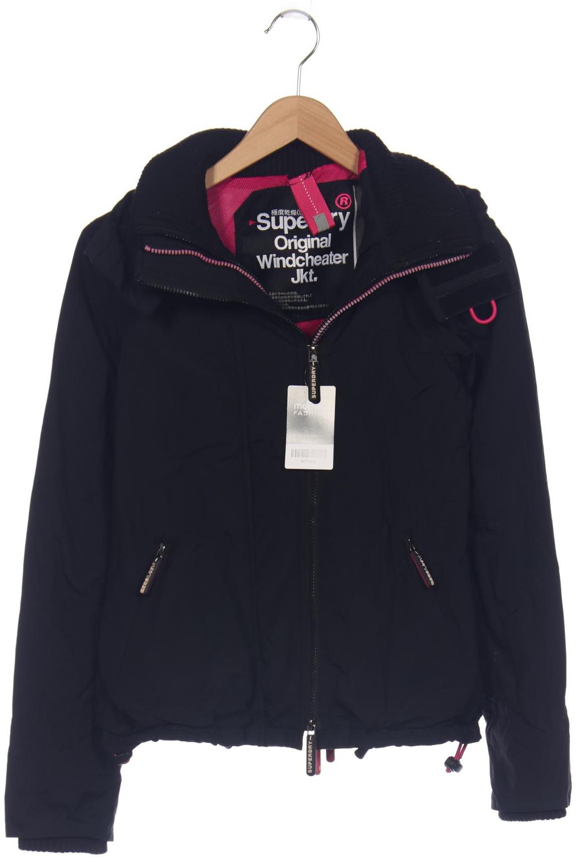 

Superdry Damen Jacke, schwarz, Gr. 38