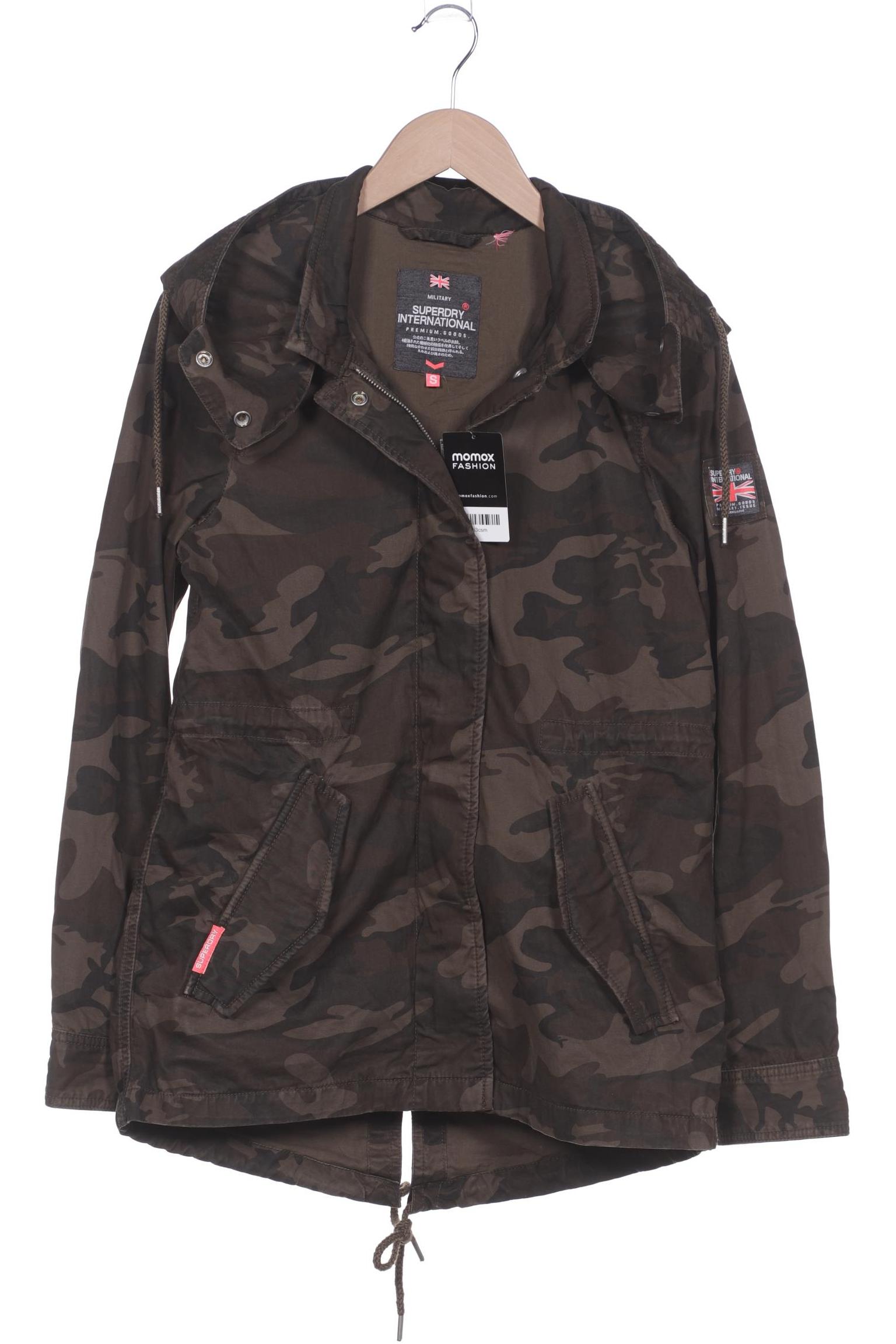 

Superdry Damen Jacke, grün, Gr. 36