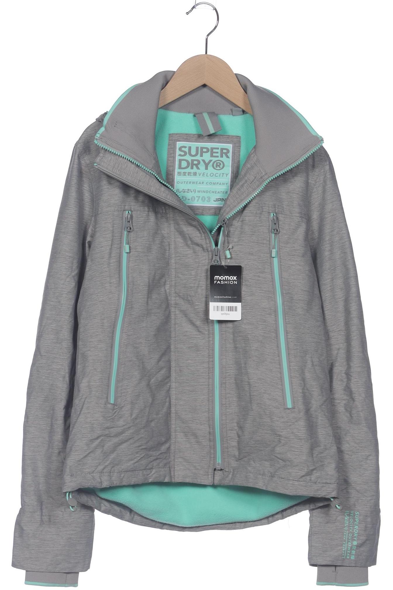 

Superdry Damen Jacke, grau, Gr. 38