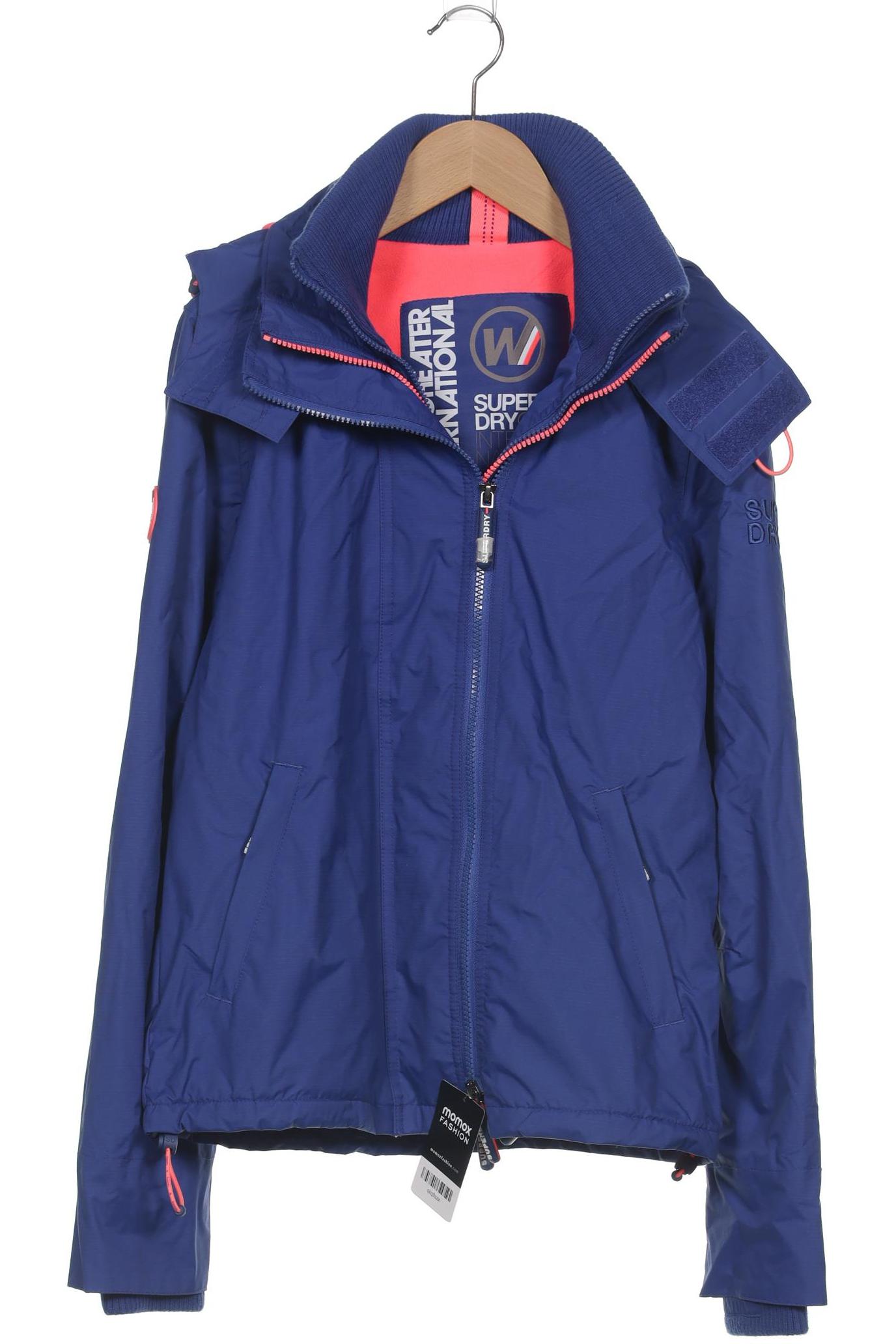 

Superdry Damen Jacke, blau, Gr. 38