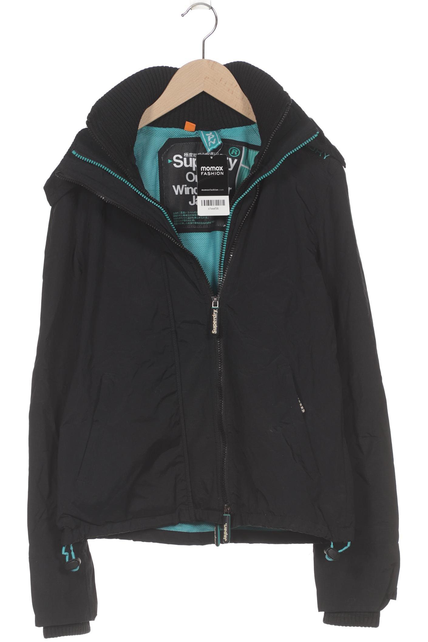 

Superdry Damen Jacke, schwarz, Gr. 38