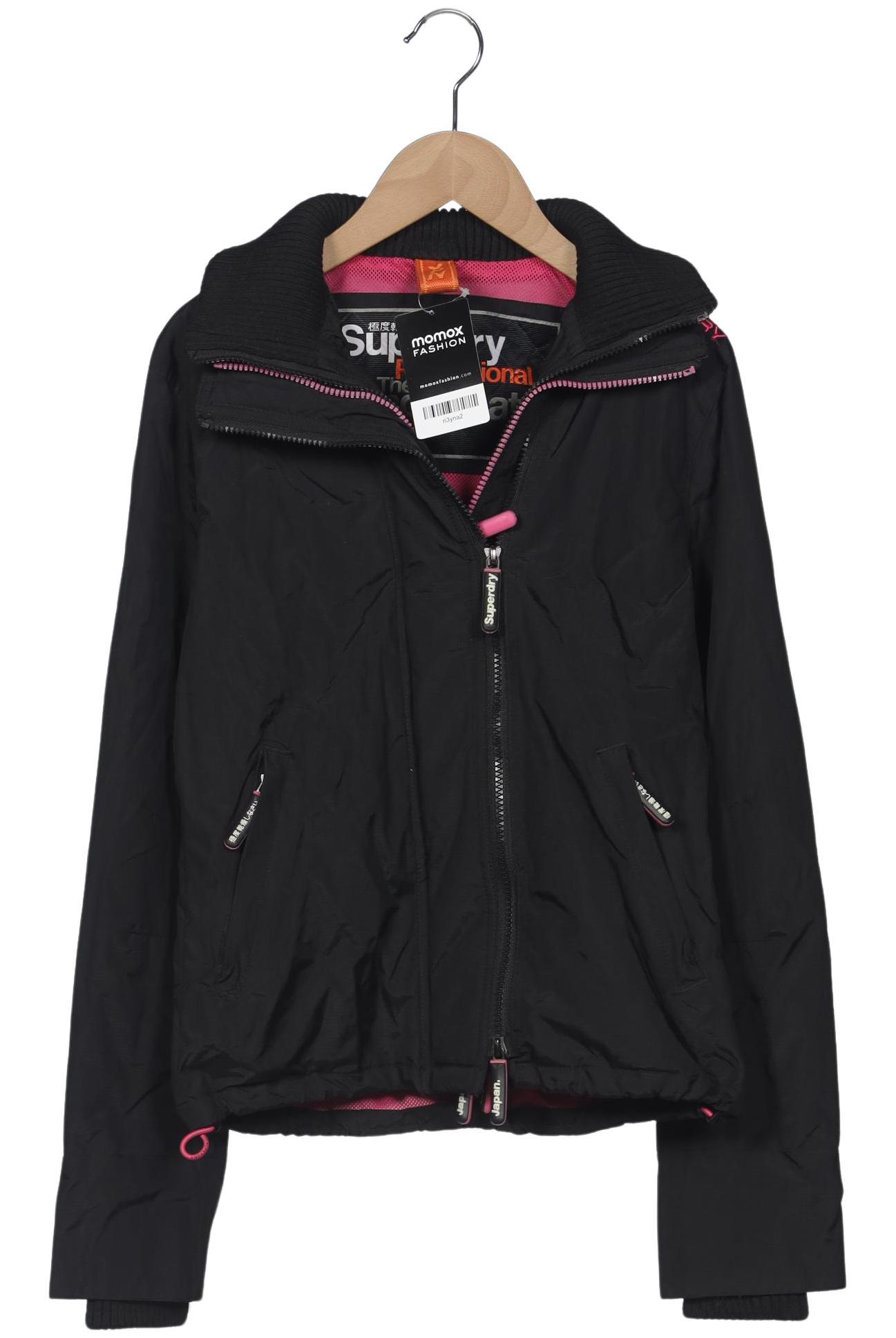 

Superdry Damen Jacke, schwarz, Gr. 36