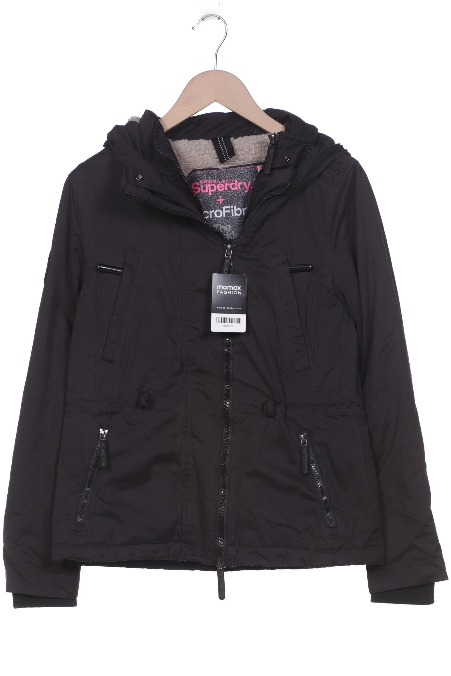 

Superdry Damen Jacke, schwarz, Gr. 38