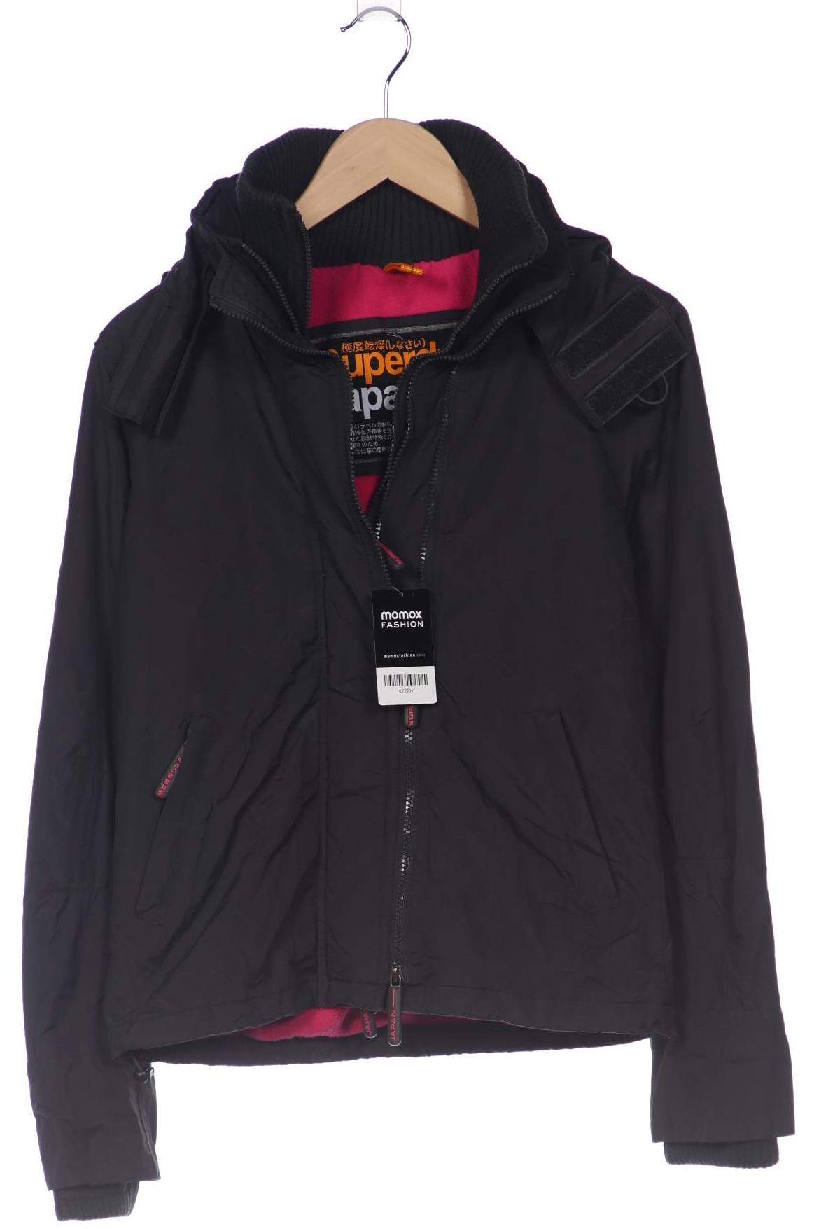 

Superdry Damen Jacke, schwarz, Gr. 38