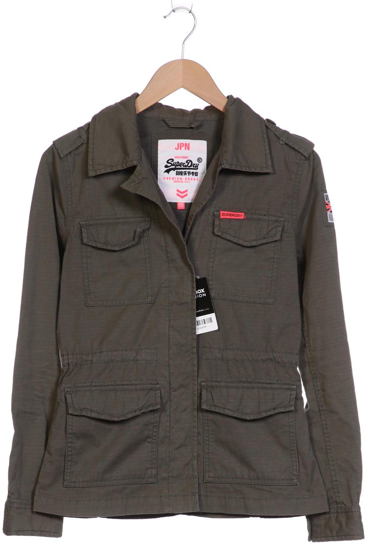 

Superdry Damen Jacke, grün, Gr. 34