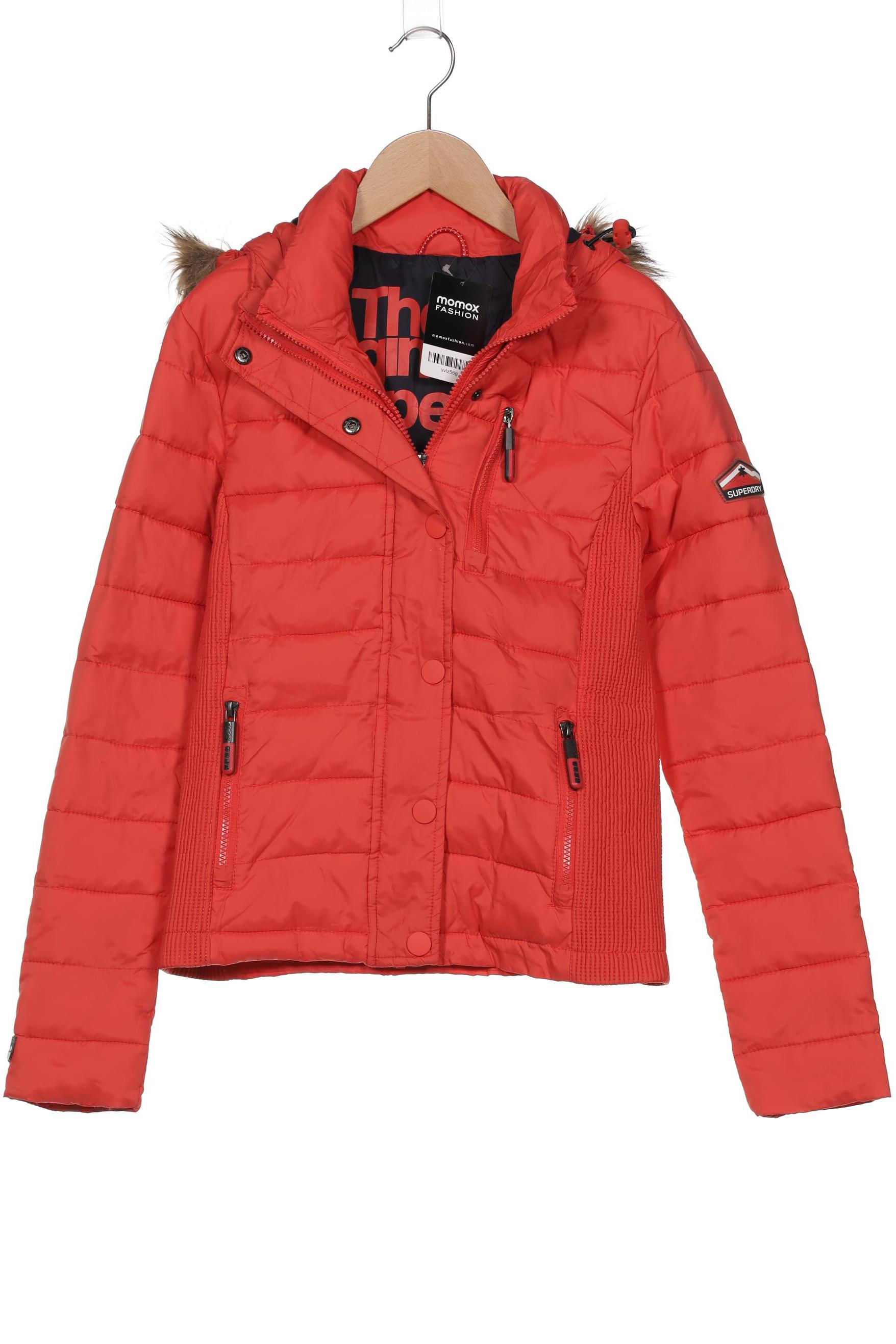 

Superdry Damen Jacke, orange, Gr. 36