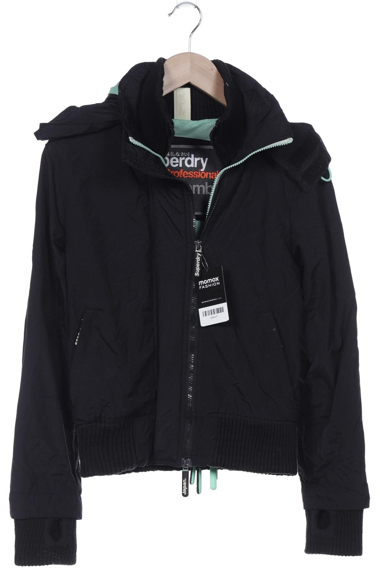 

Superdry Damen Jacke, schwarz, Gr. 38