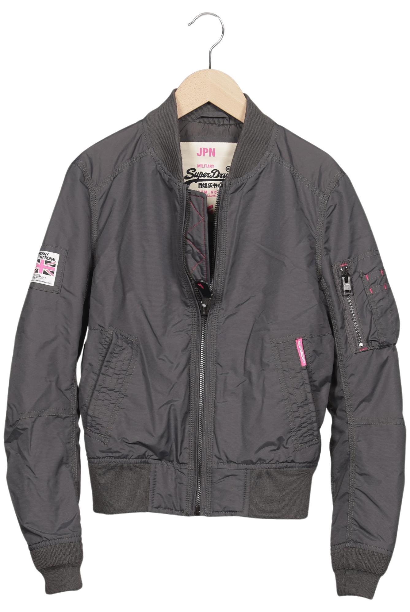 

Superdry Damen Jacke, grau, Gr. 34