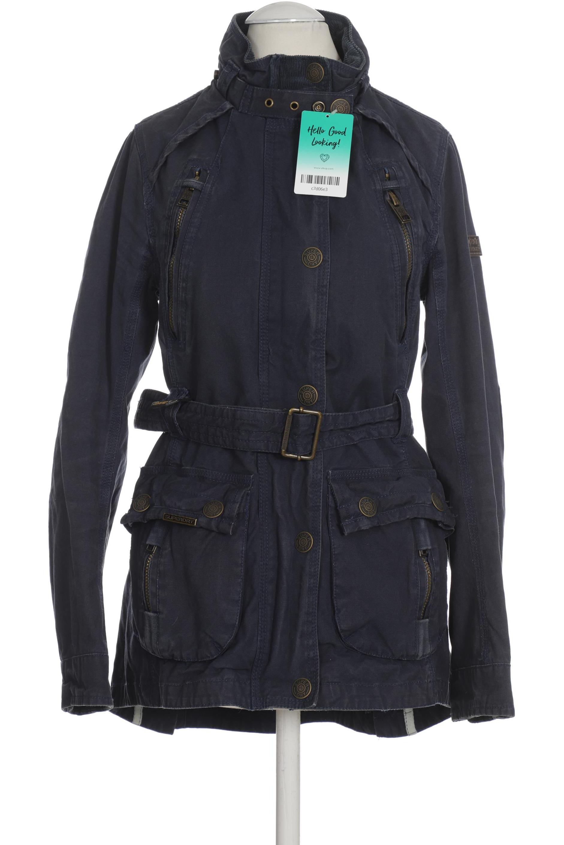 

Superdry Damen Jacke, blau, Gr. 36