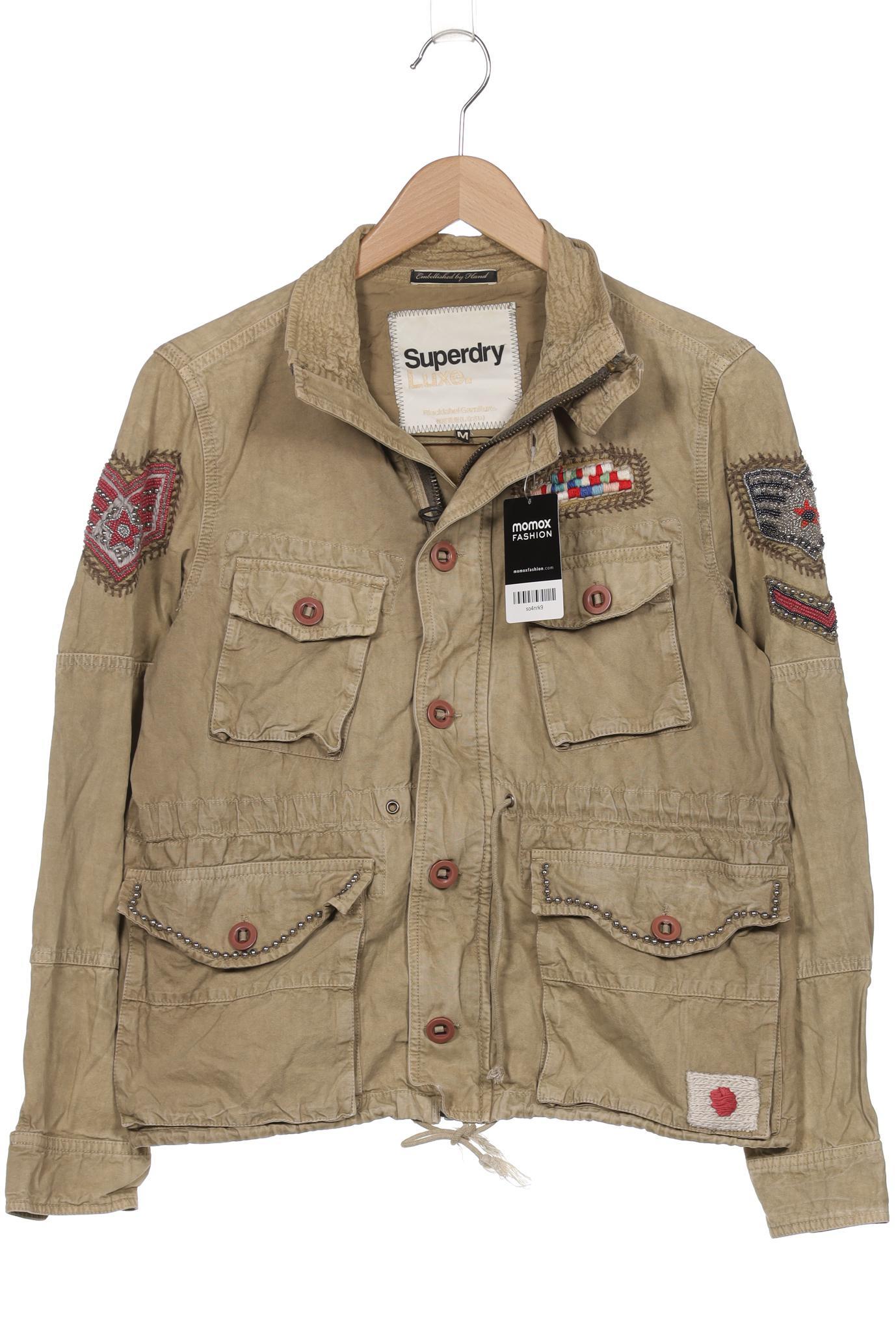 

Superdry Damen Jacke, beige, Gr. 38