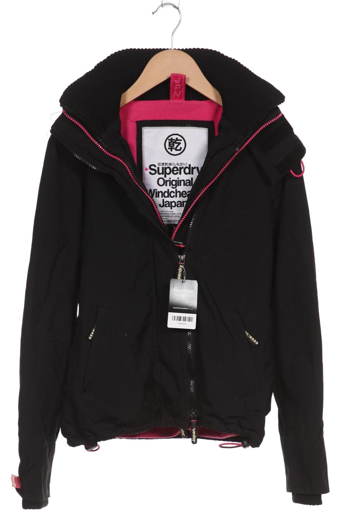 

Superdry Damen Jacke, schwarz, Gr. 38