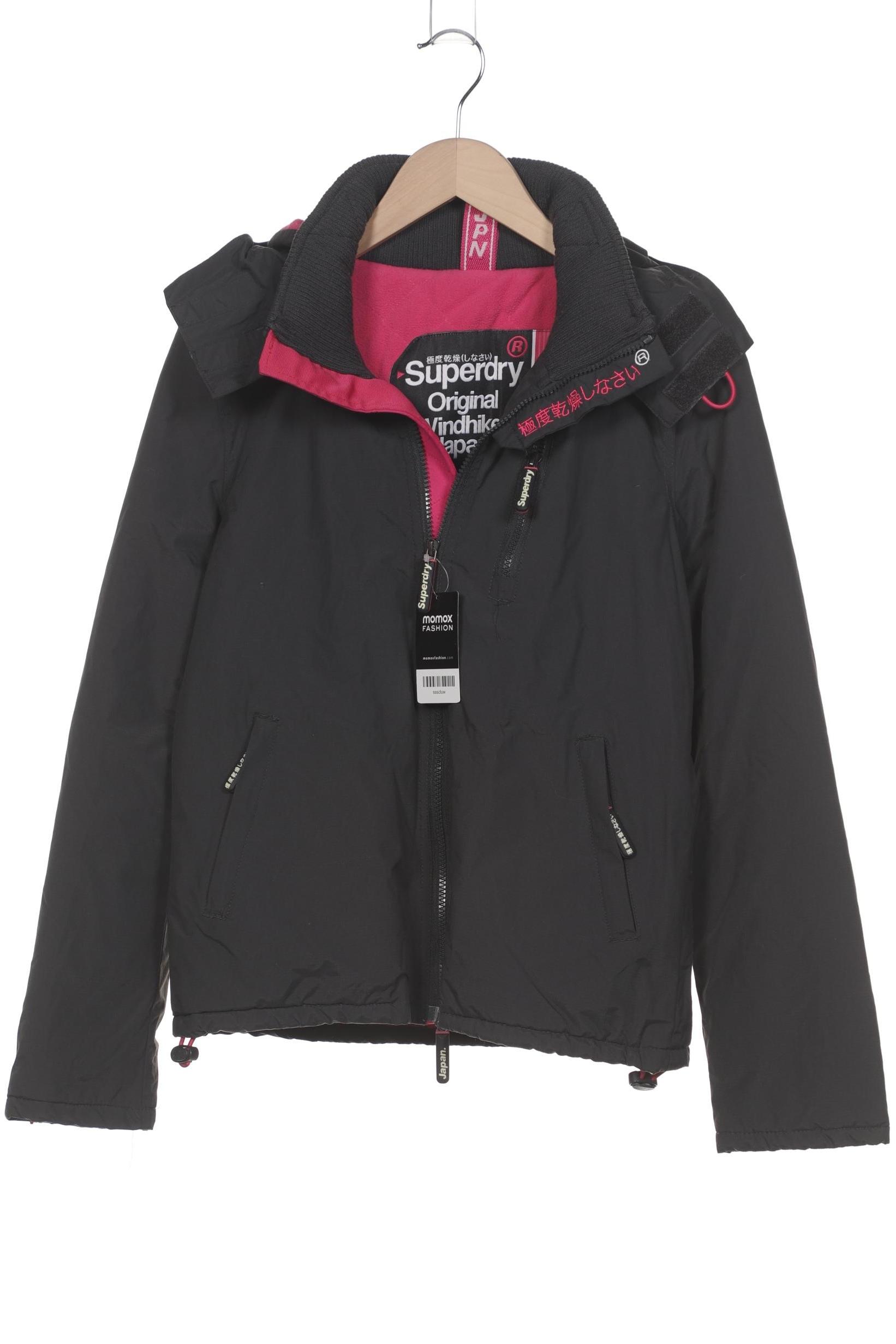 

Superdry Damen Jacke, schwarz, Gr. 38