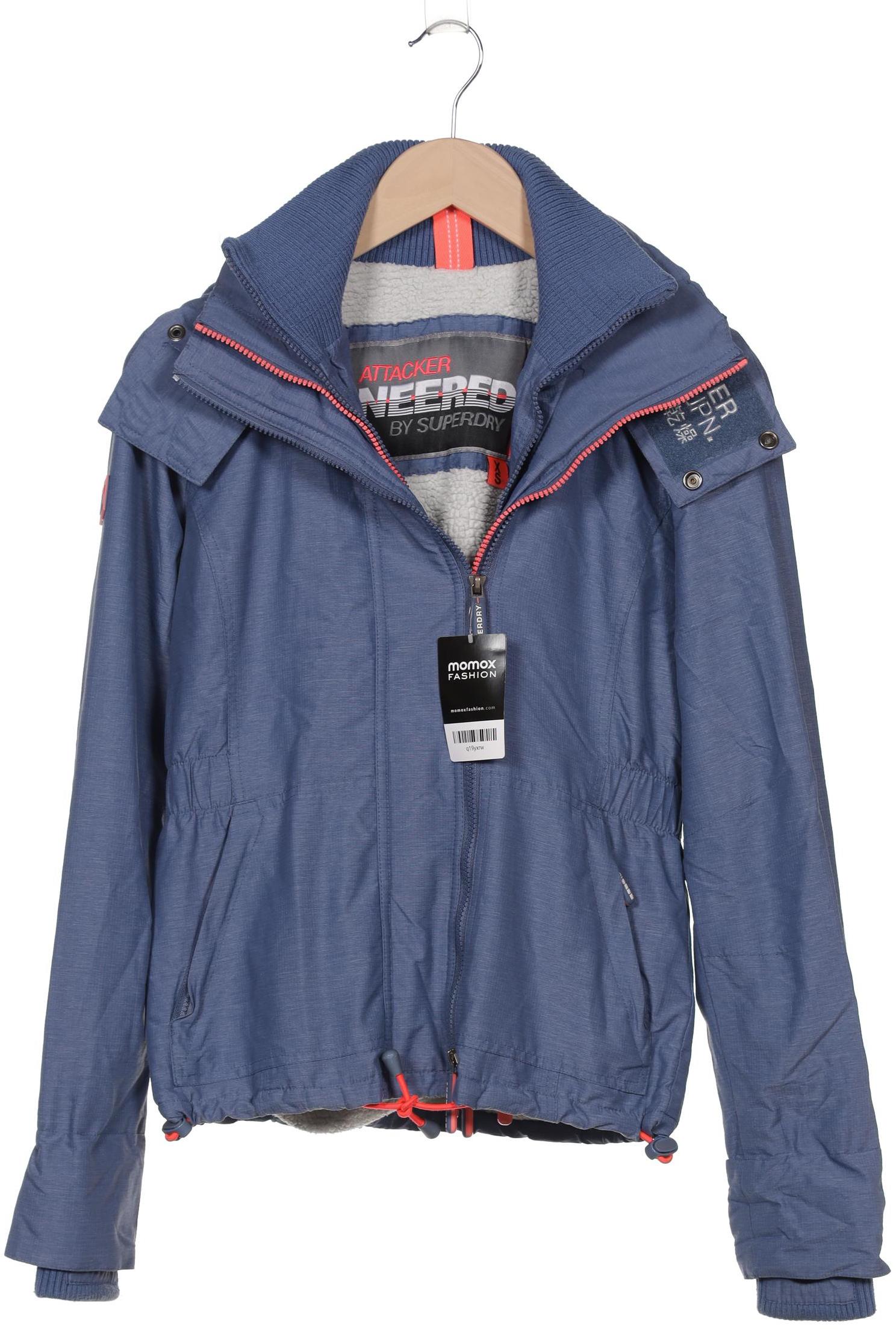 

Superdry Damen Jacke, blau, Gr. 34