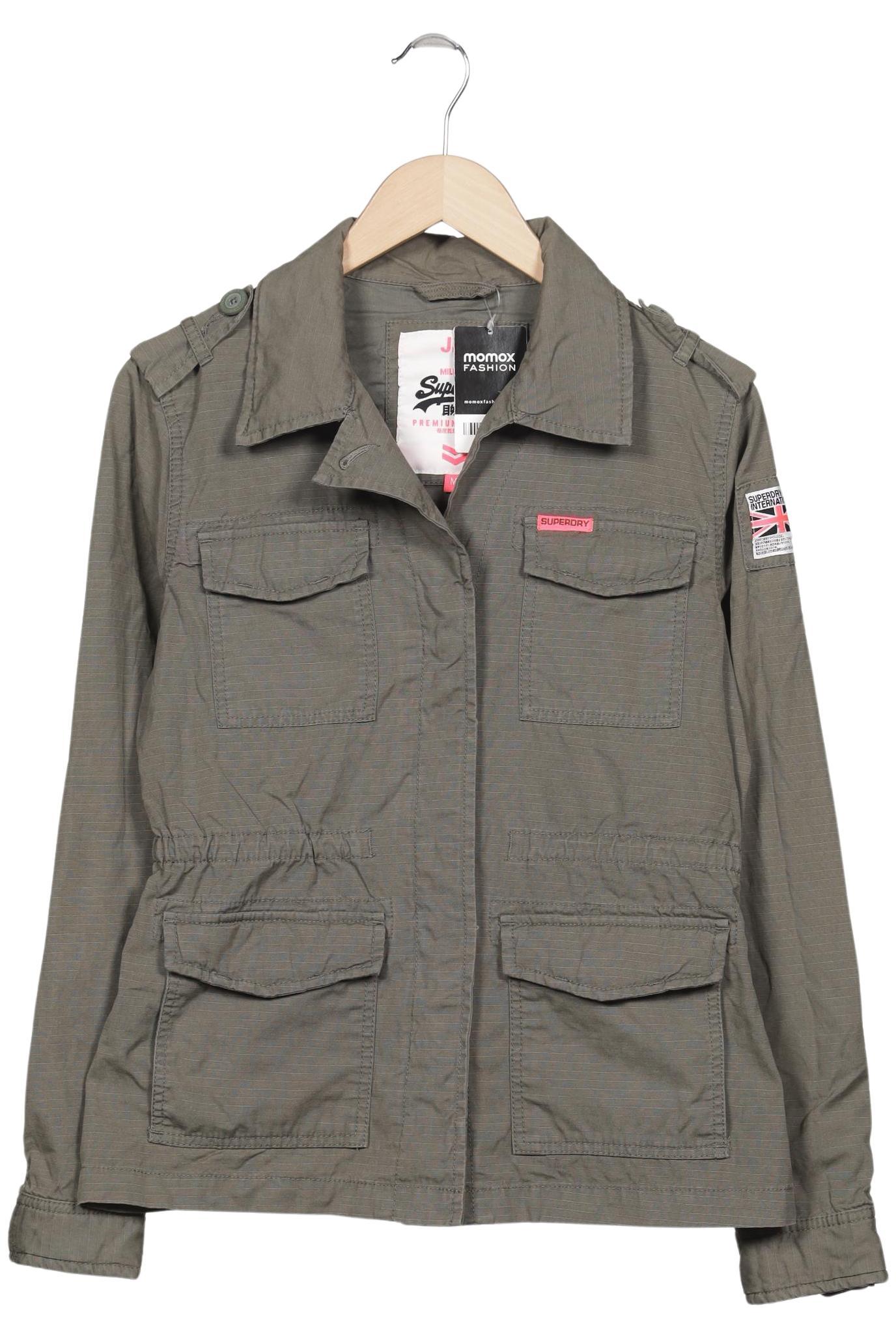 

Superdry Damen Jacke, grün, Gr. 38