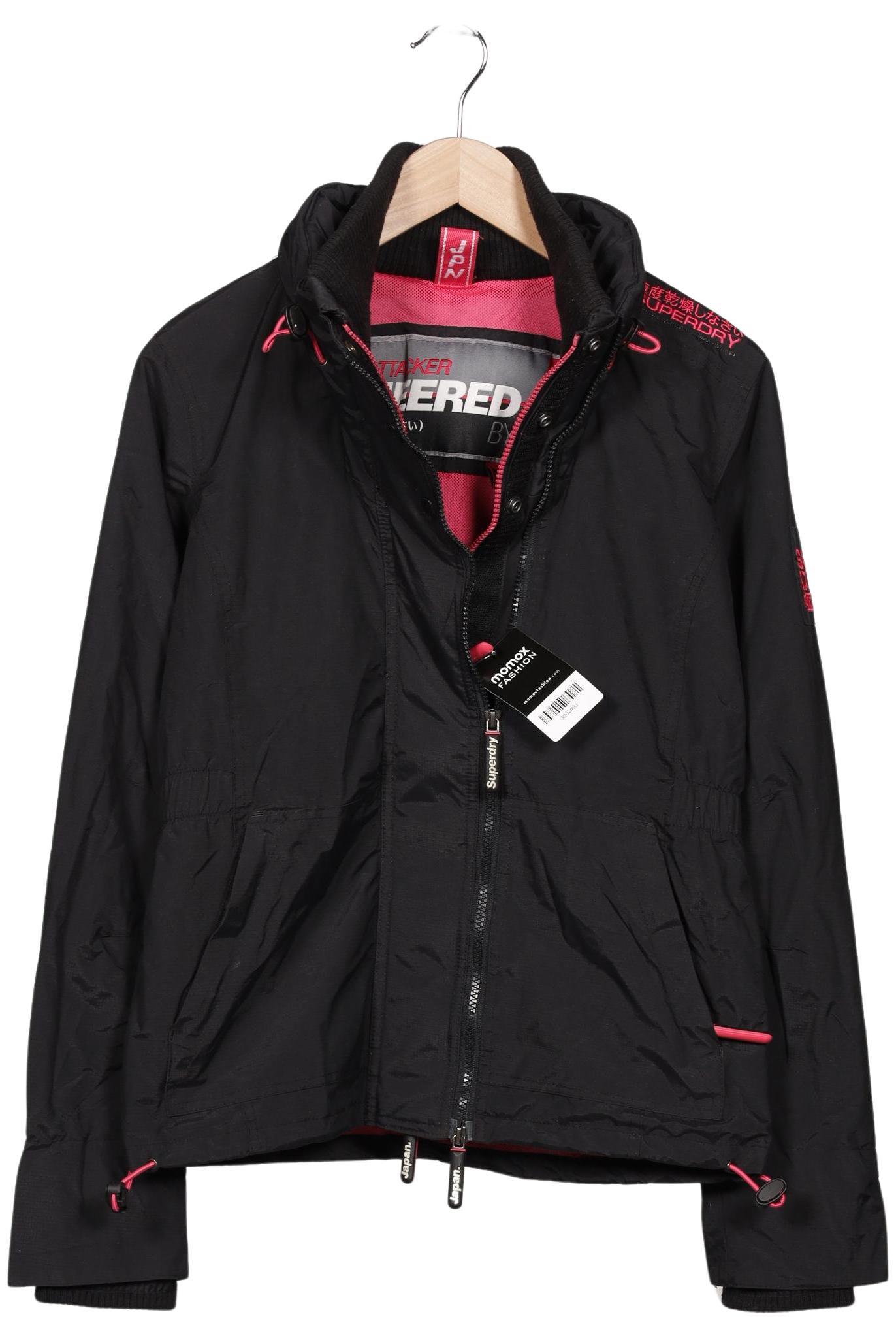 

Superdry Damen Jacke, schwarz, Gr. 38
