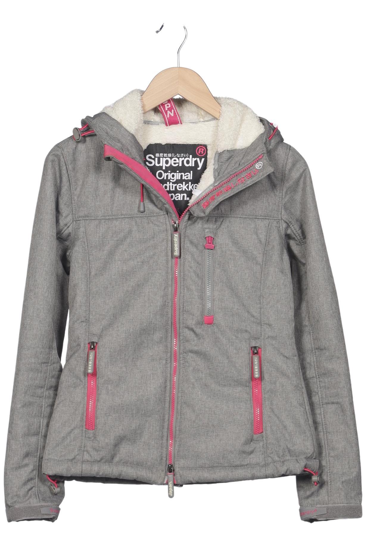 

Superdry Damen Jacke, grau, Gr. 36
