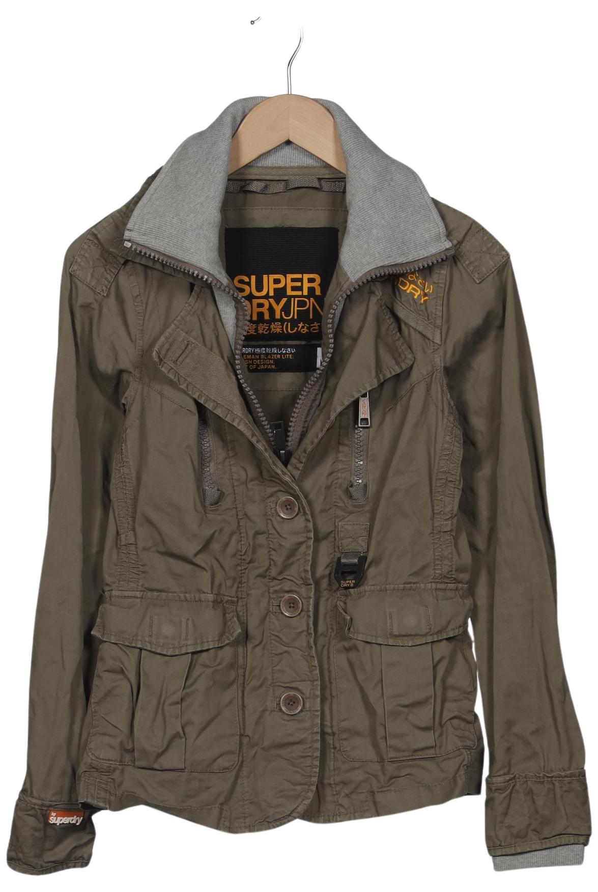 

Superdry Damen Jacke, grün, Gr. 38