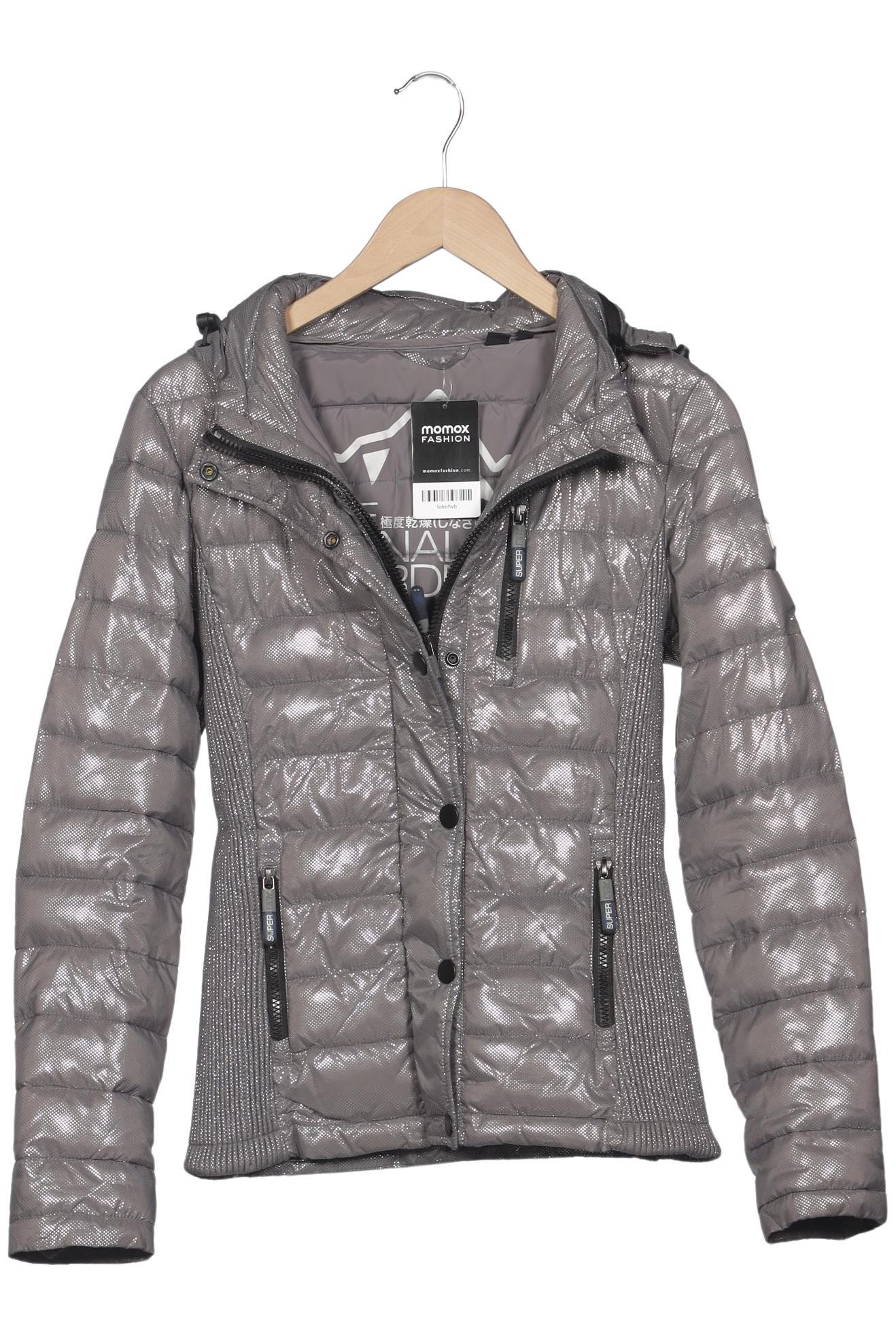 

Superdry Damen Jacke, grau, Gr. 38
