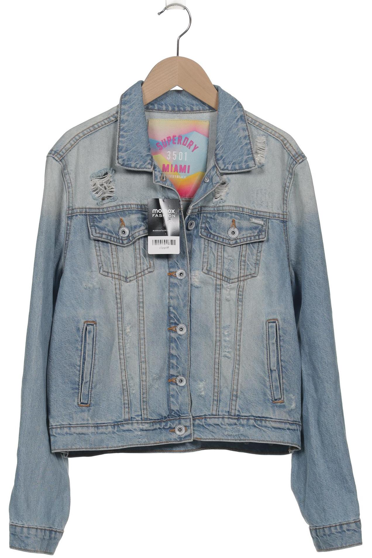 

Superdry Damen Jacke, hellblau, Gr. 12
