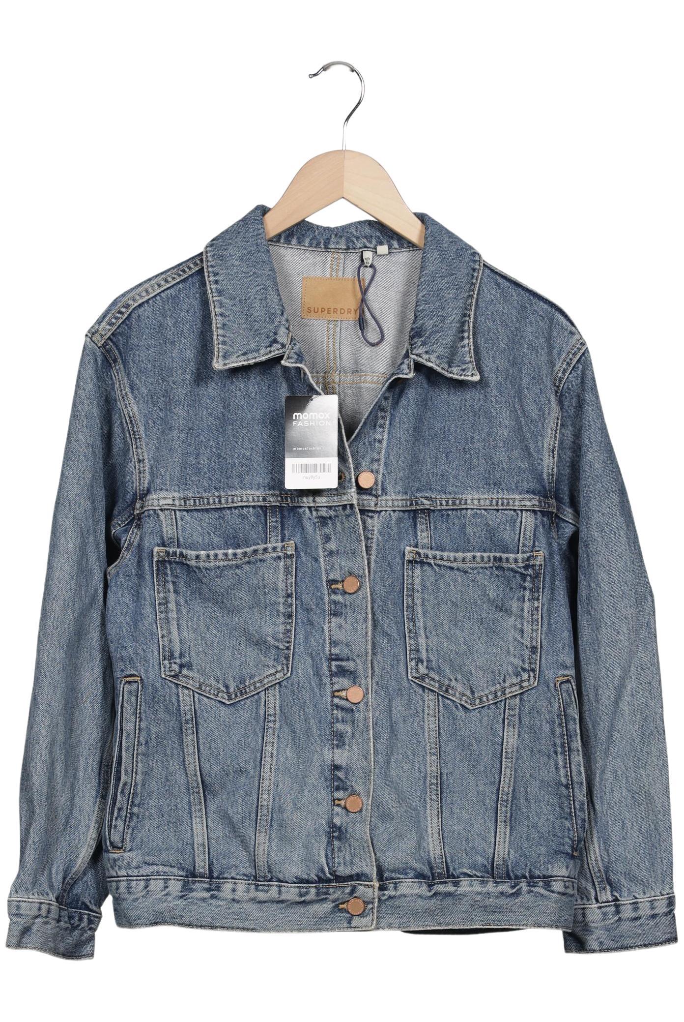 

Superdry Damen Jacke, blau, Gr. 38