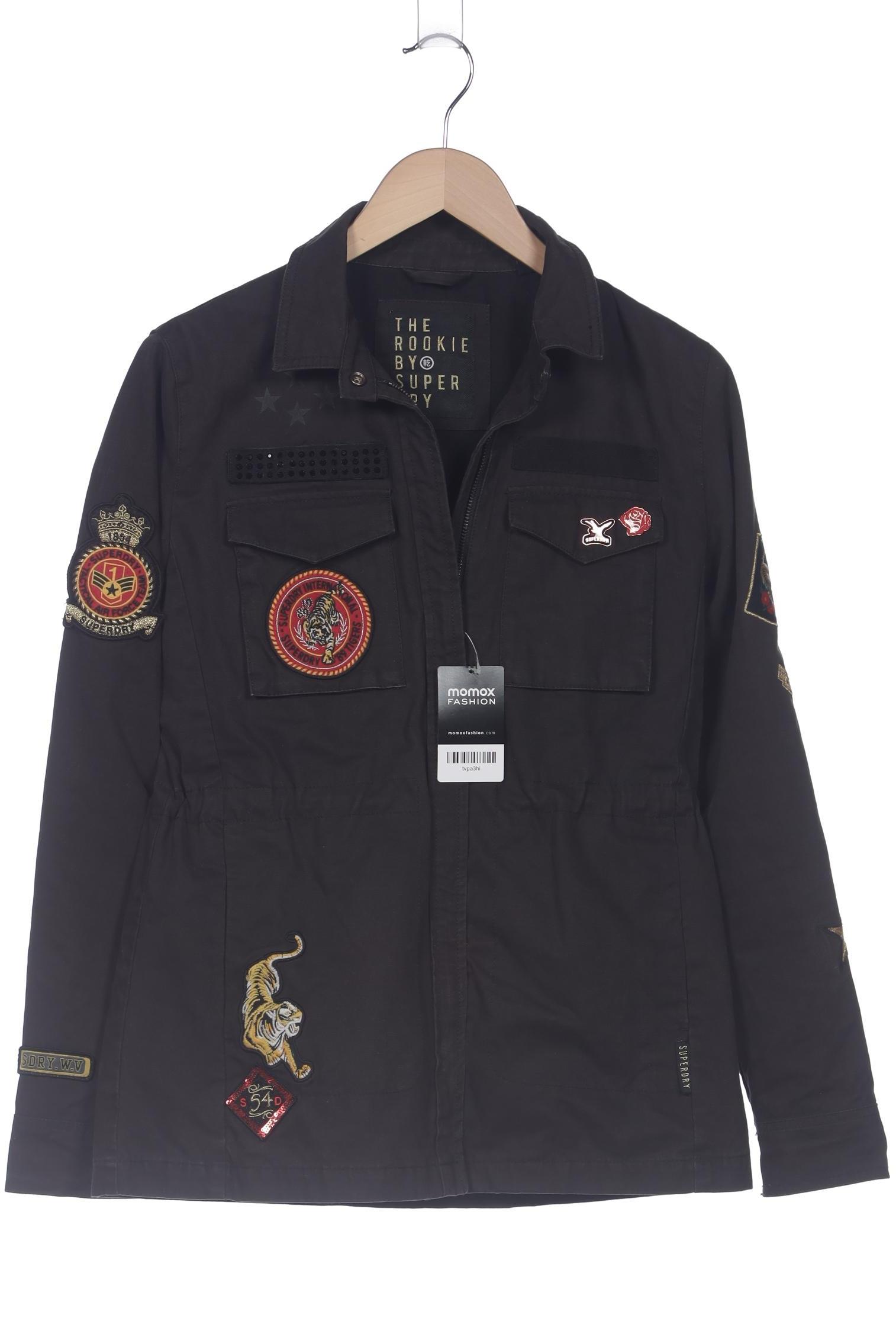 

Superdry Damen Jacke, schwarz, Gr. 38